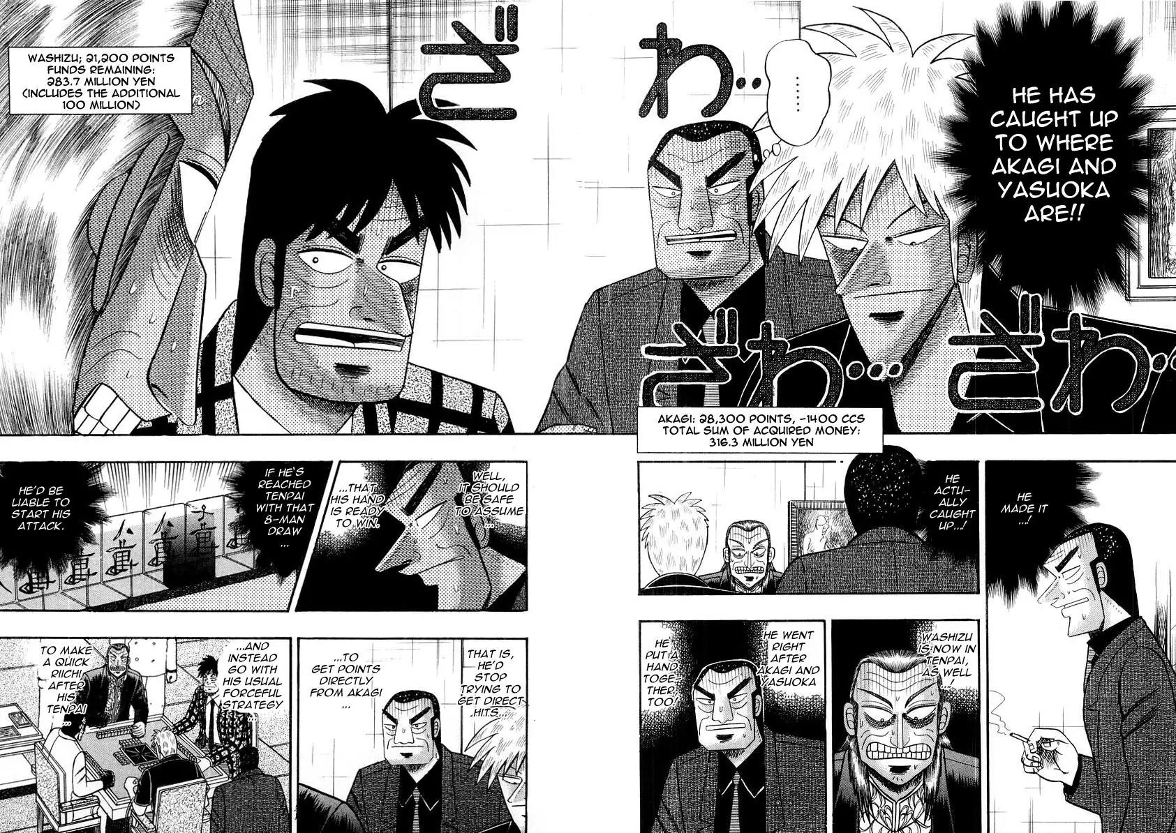 Akagi Chapter 113 page 3 - Chapter 113: The Fateful Tile
