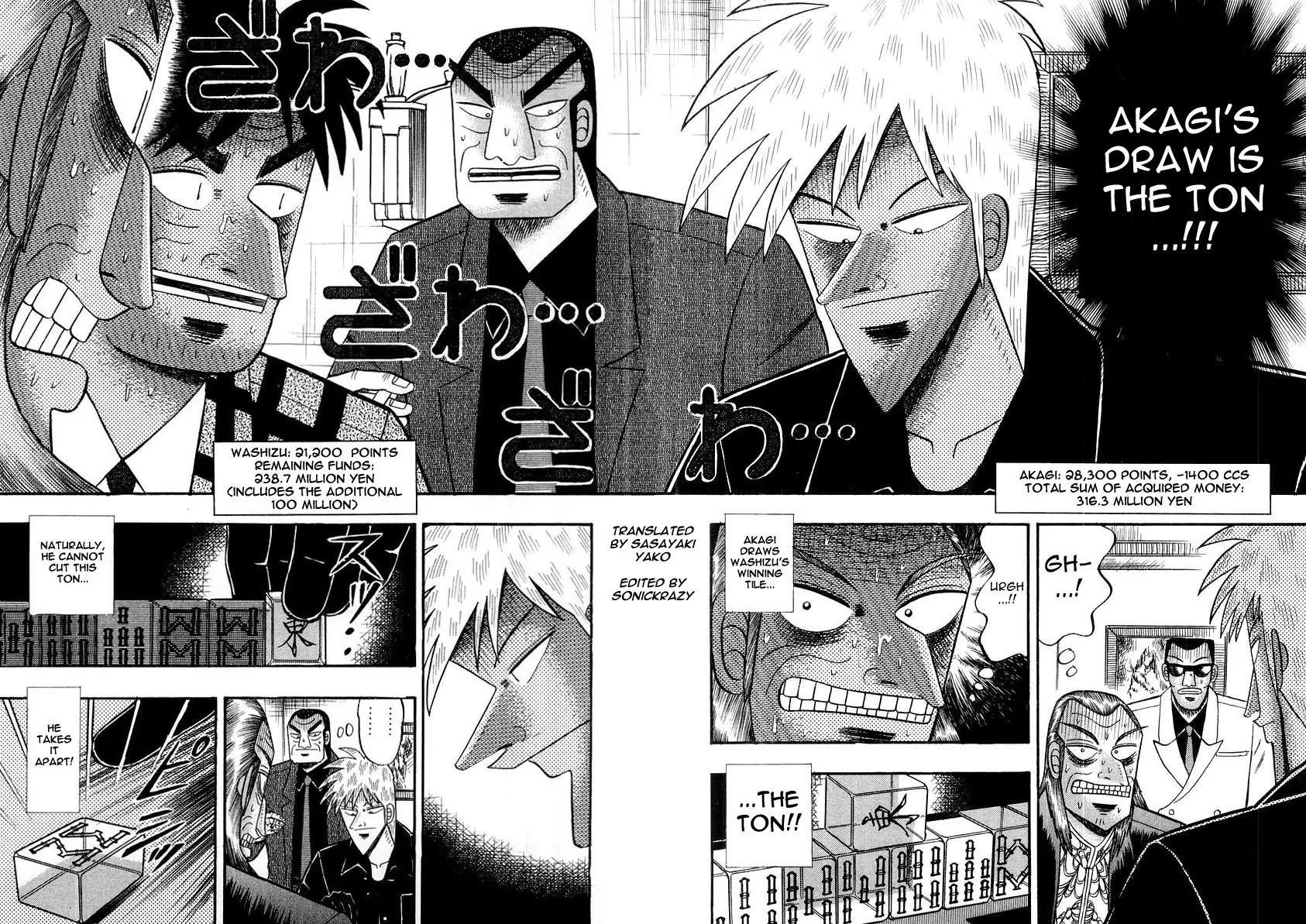 Akagi Chapter 114 page 2 - Chapter 114: Desperation