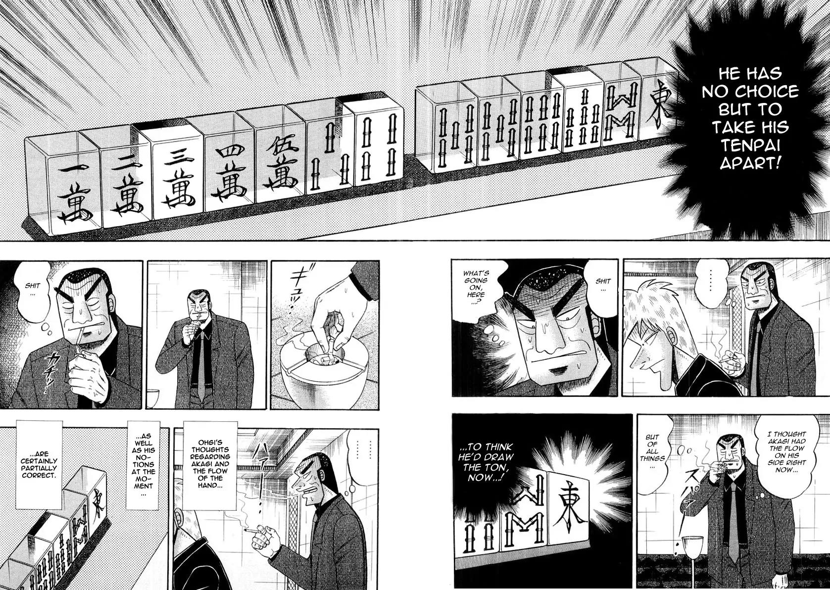 Akagi Chapter 114 page 3 - Chapter 114: Desperation