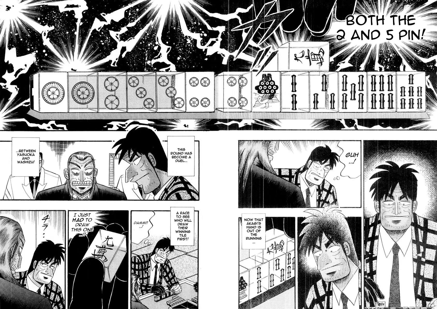 Akagi Chapter 114 page 6 - Chapter 114: Desperation