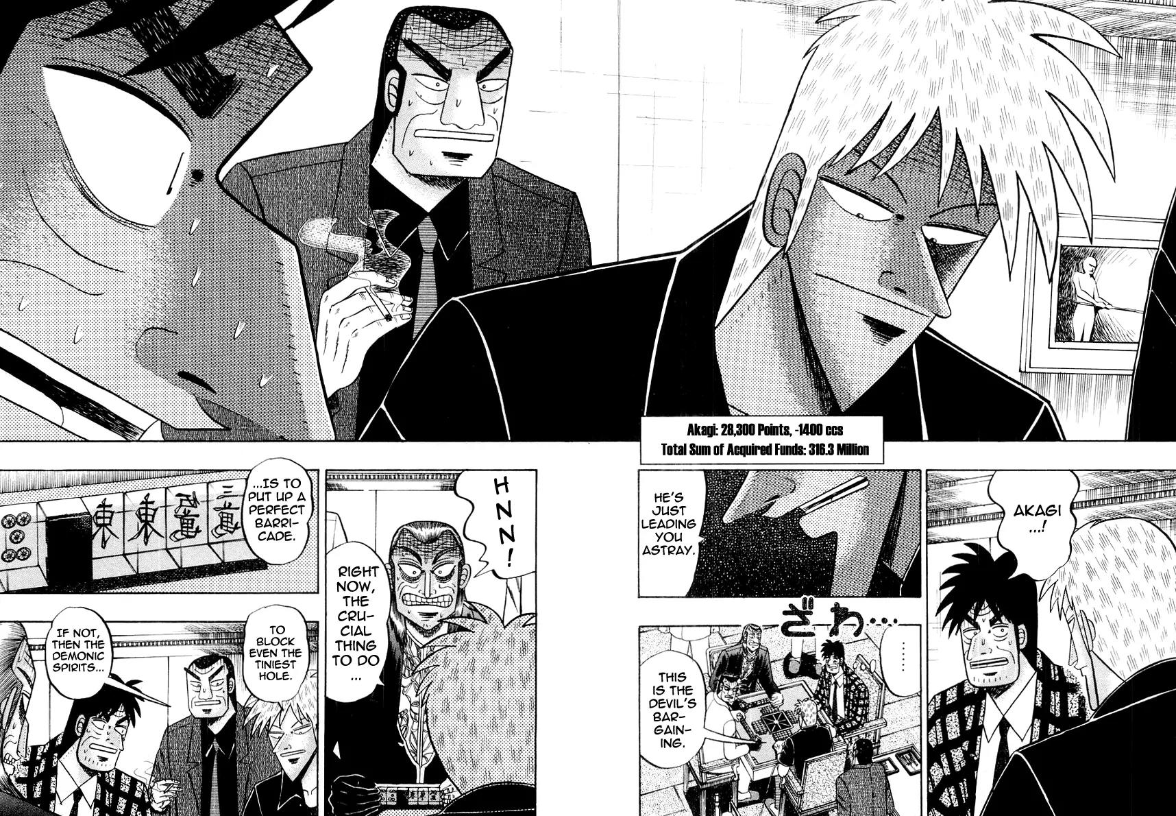 Akagi Chapter 118 page 9 - Chapter 118: Demon Pit