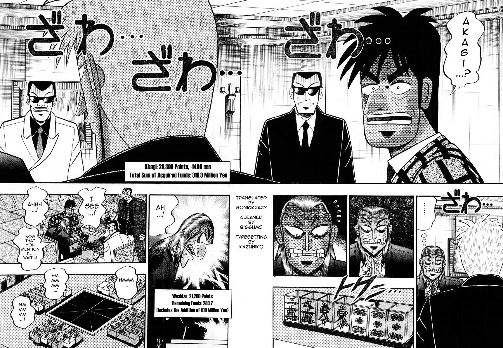 Akagi Chapter 119 page 2 - Chapter 119: One Tile