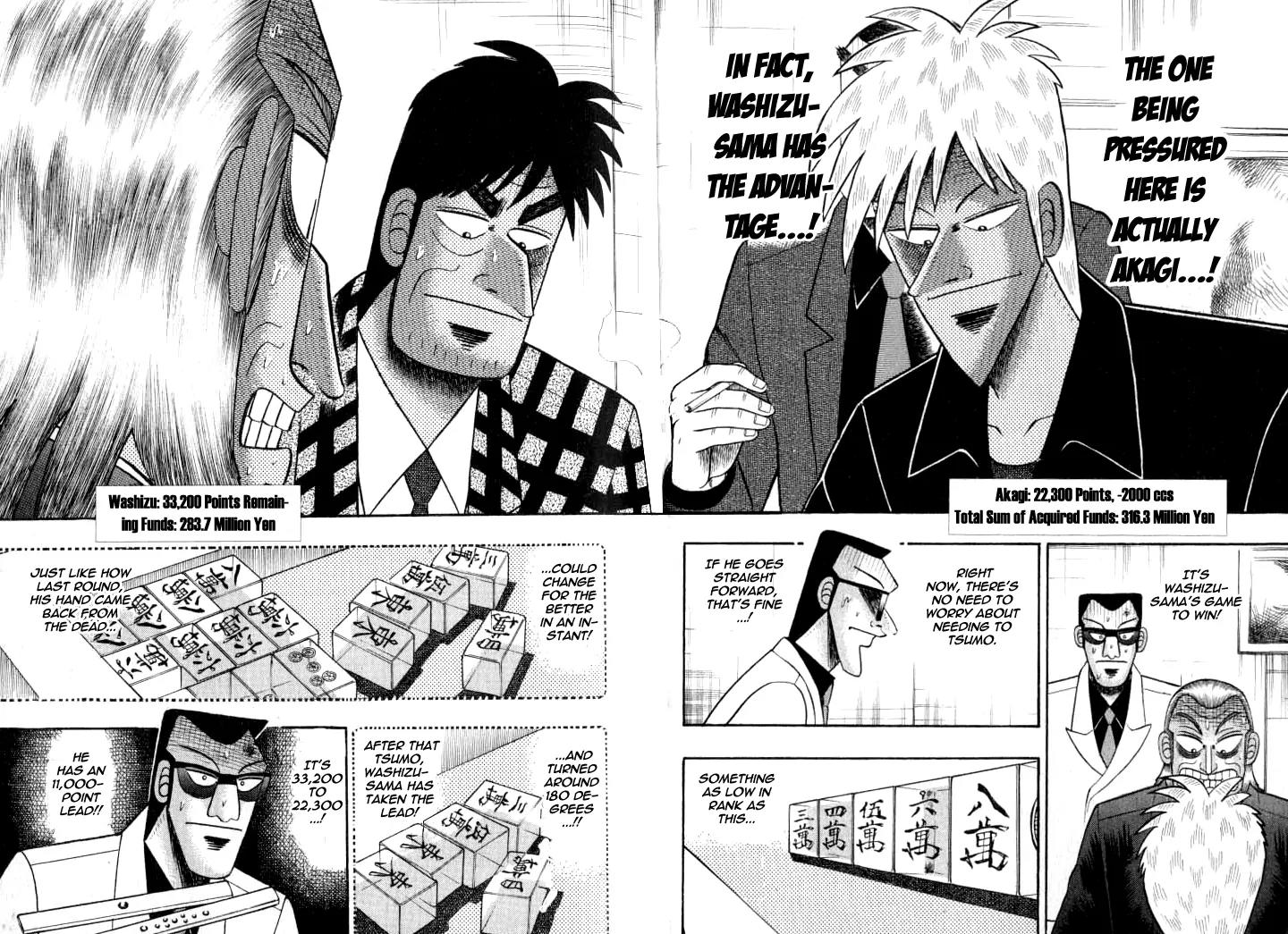 Akagi Chapter 126 page 16 - Chapter 126: Struggle