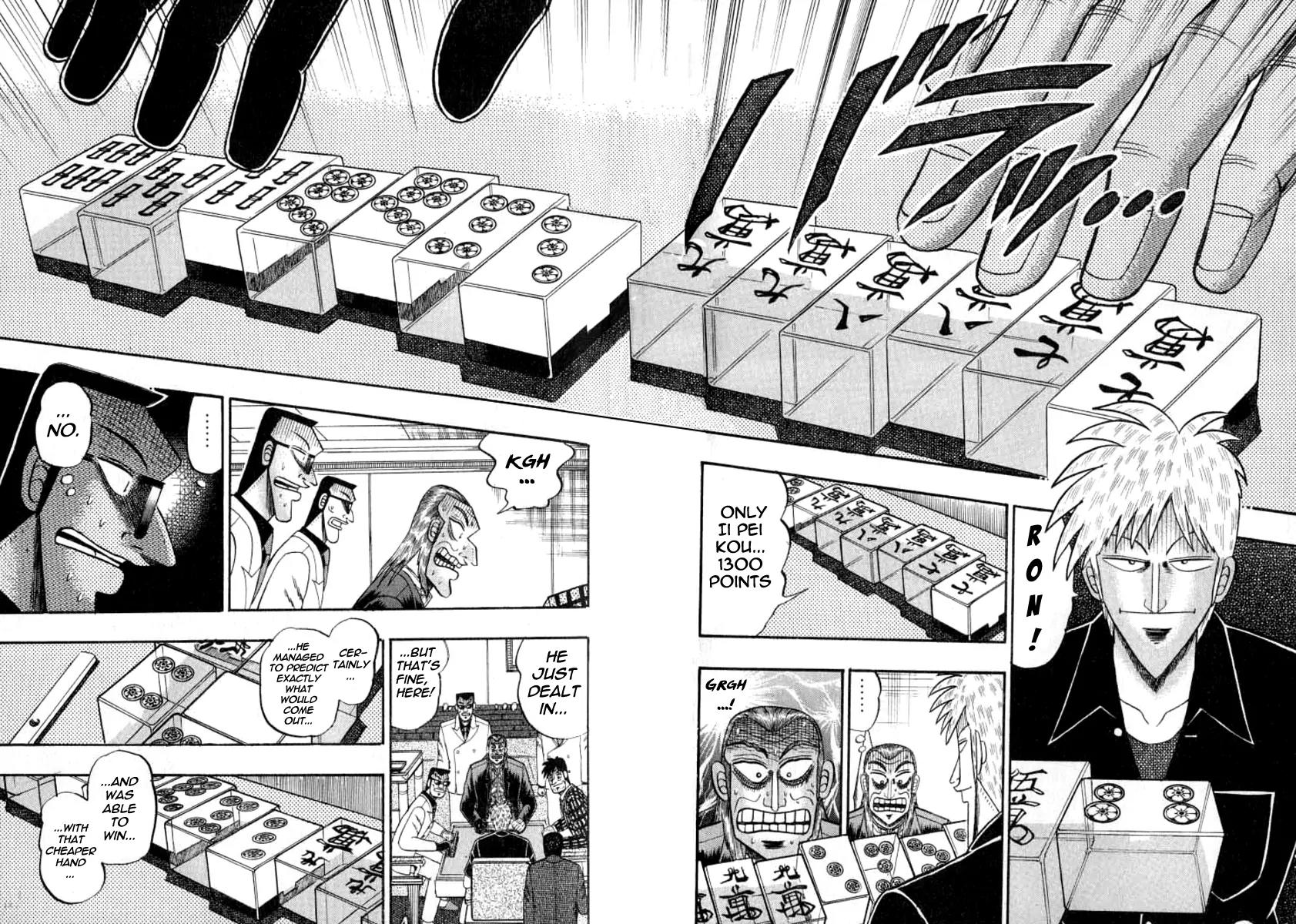 Akagi Chapter 127 page 10 - Chapter 127: Force