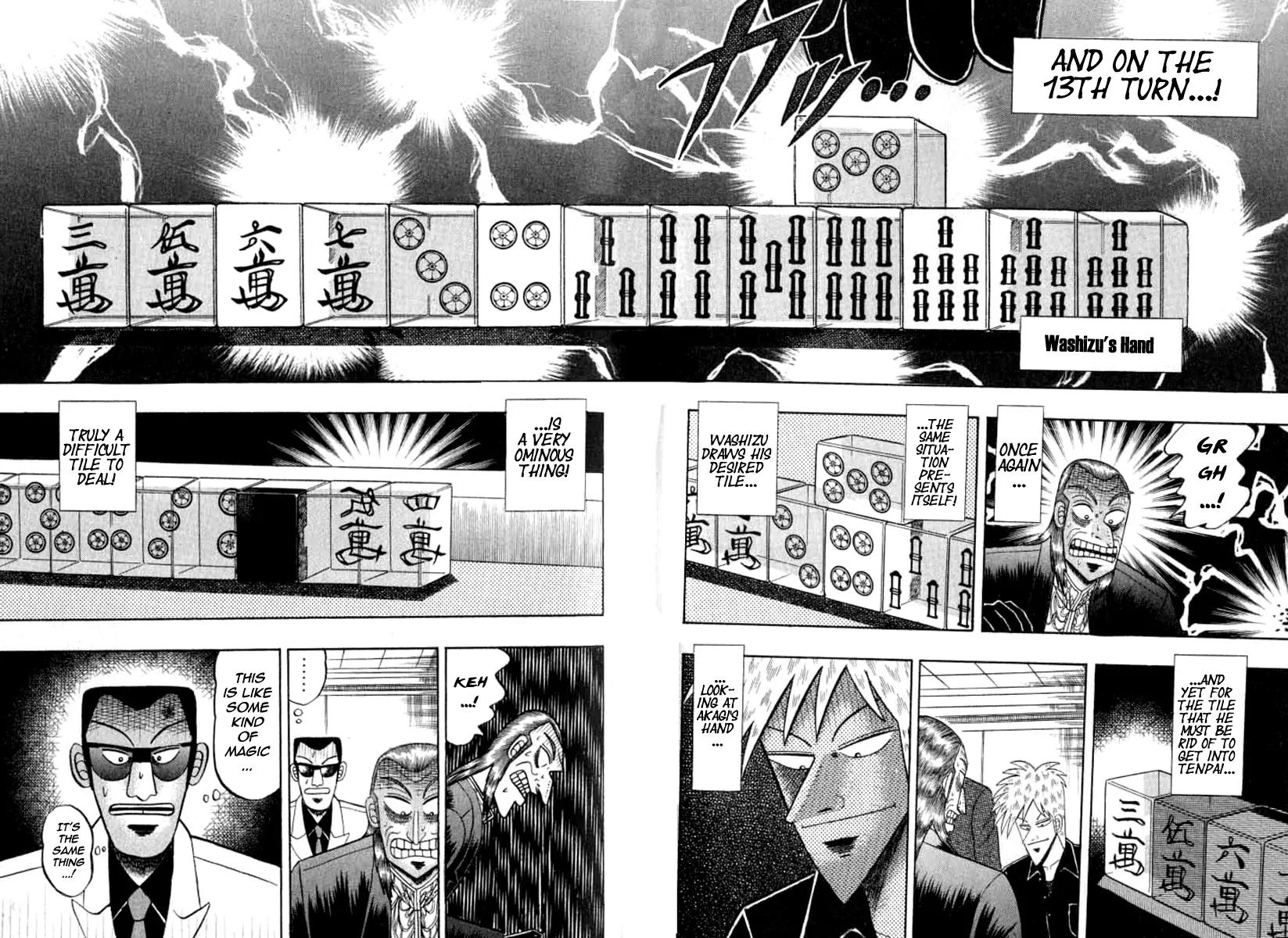Akagi Chapter 127 page 15 - Chapter 127: Force