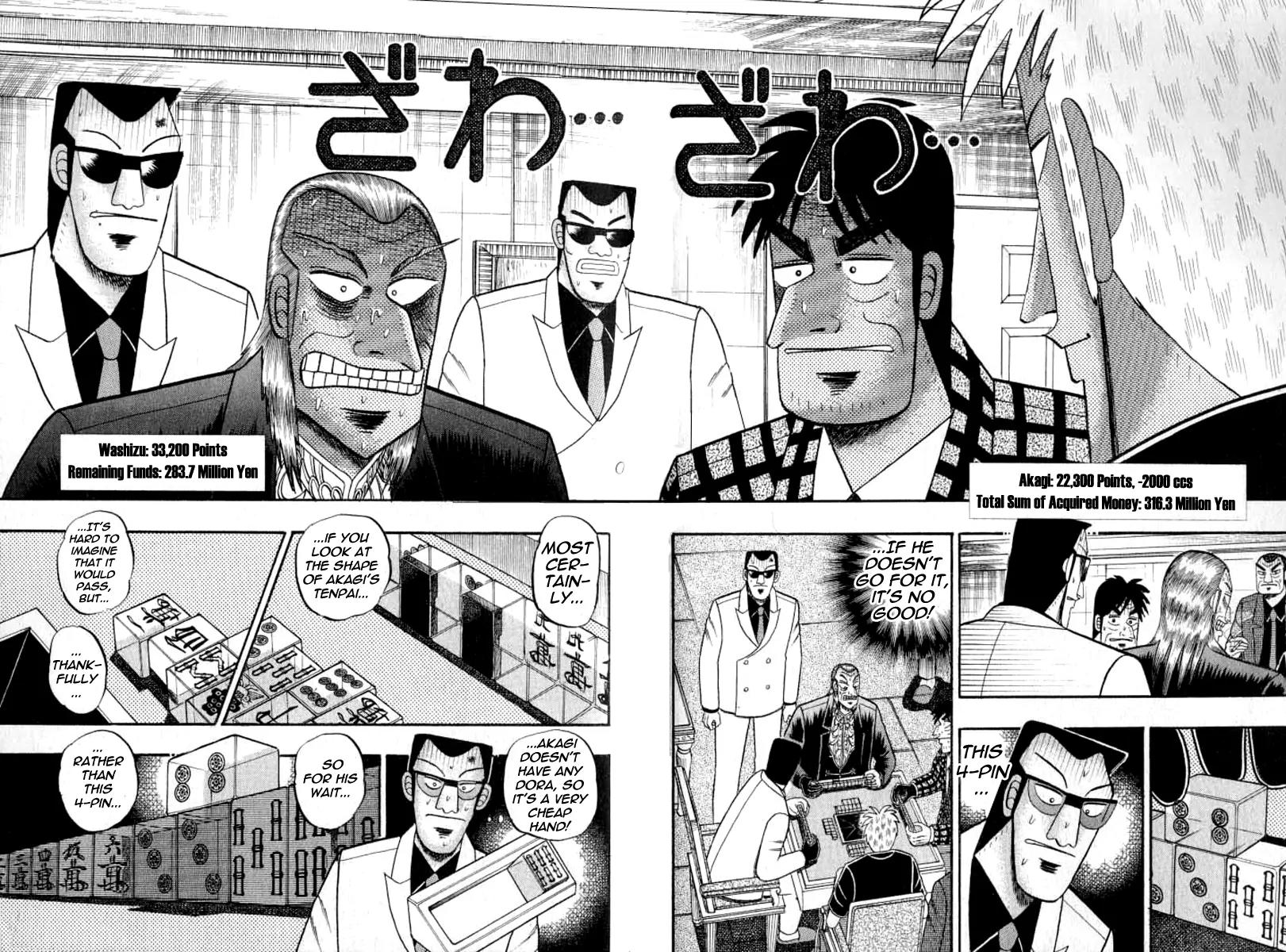 Akagi Chapter 127 page 2 - Chapter 127: Force