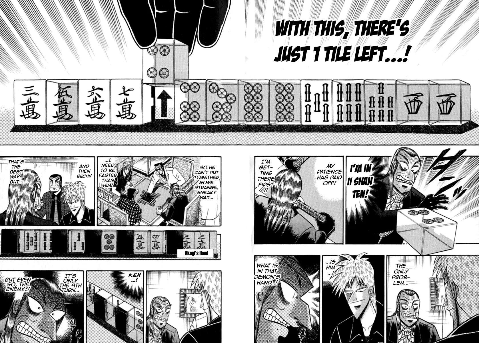 Akagi Chapter 128 page 14 - Chapter 128: Confinement