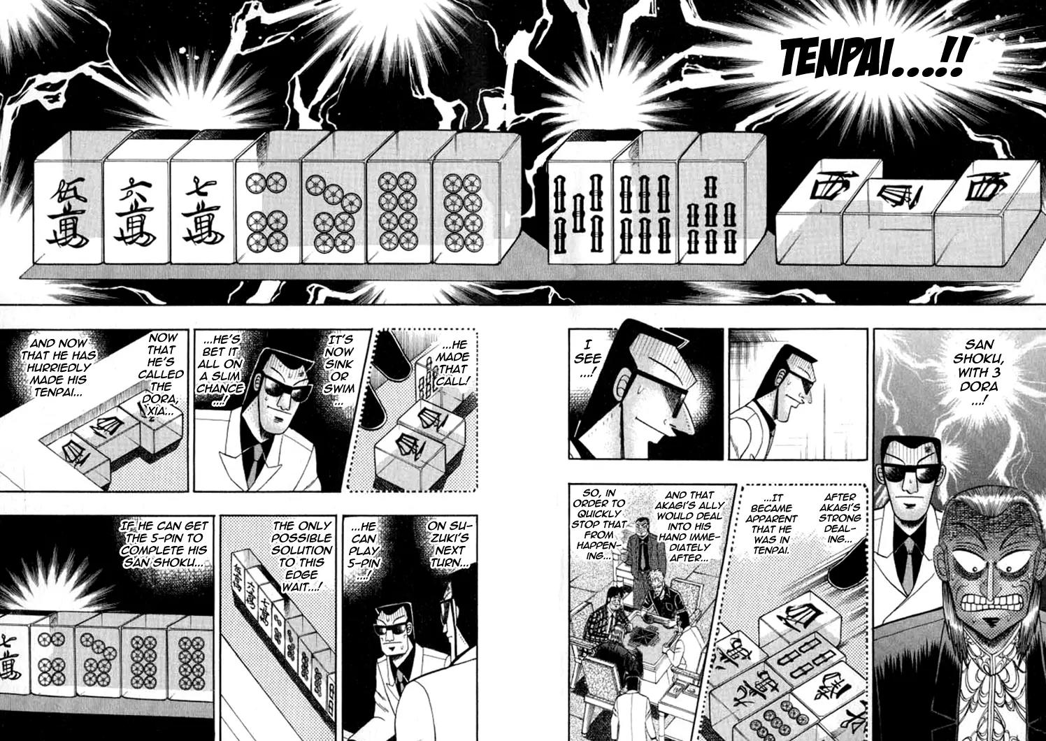 Akagi Chapter 129 page 21 - Chapter 129: Hurriedly