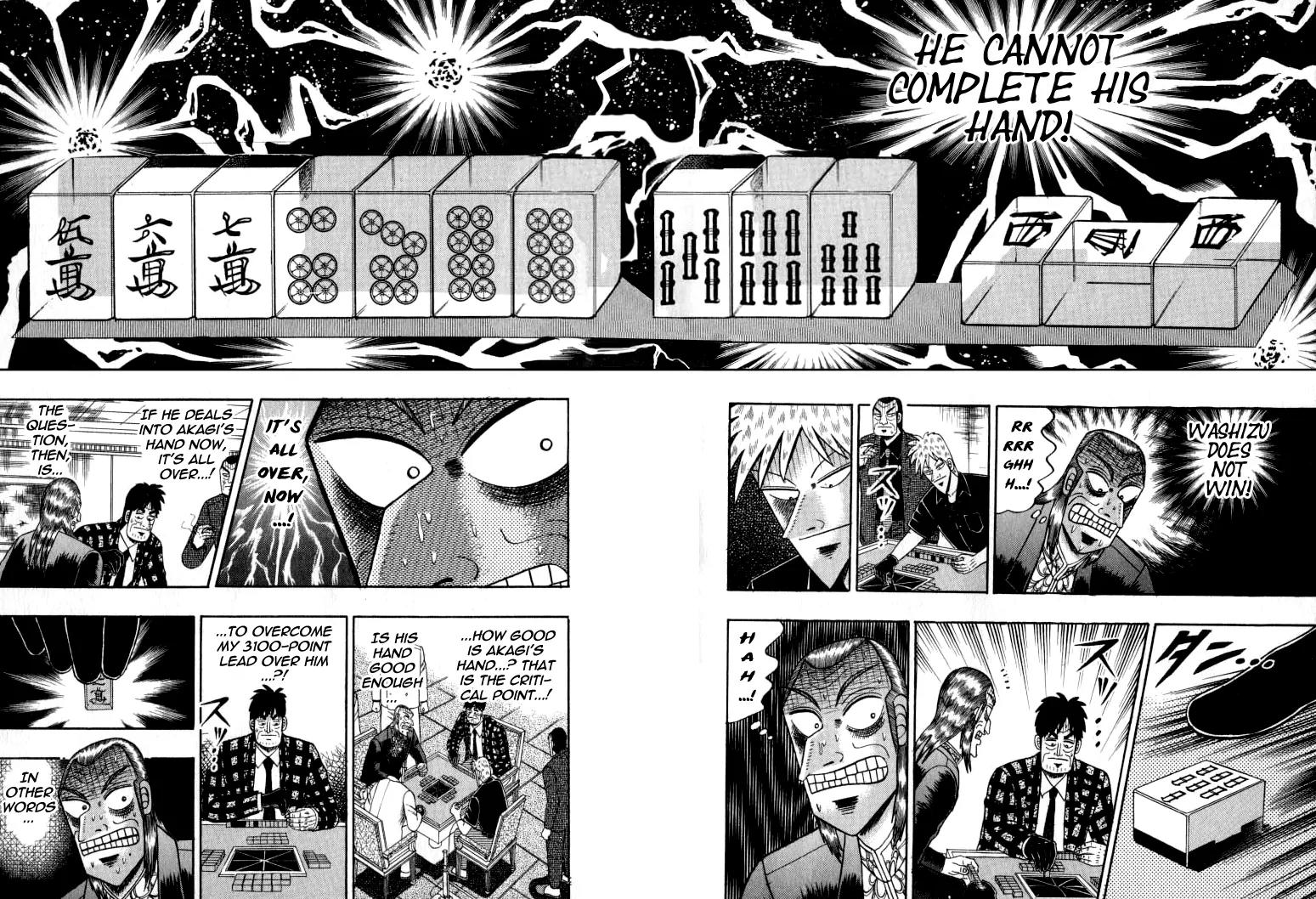 Akagi Chapter 130 page 5 - Chapter 130: Mockery