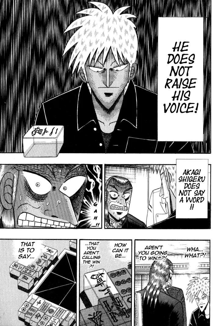 Akagi Chapter 130 page 7 - Chapter 130: Mockery