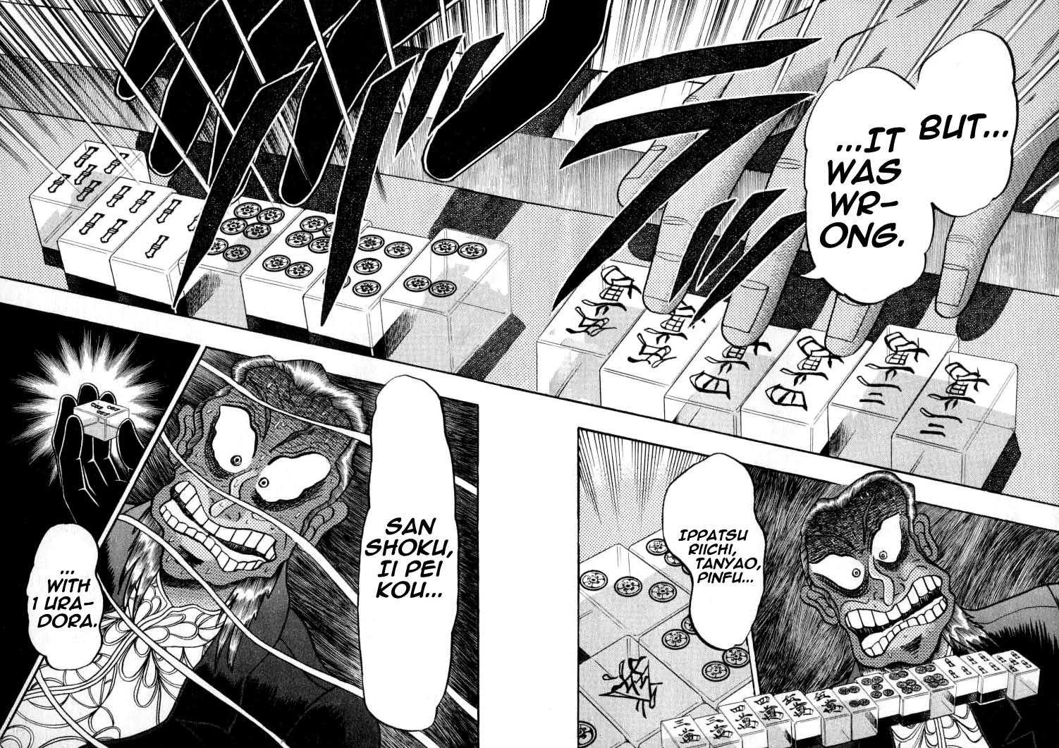 Akagi Chapter 131 page 15 - Chapter 131: Trembling