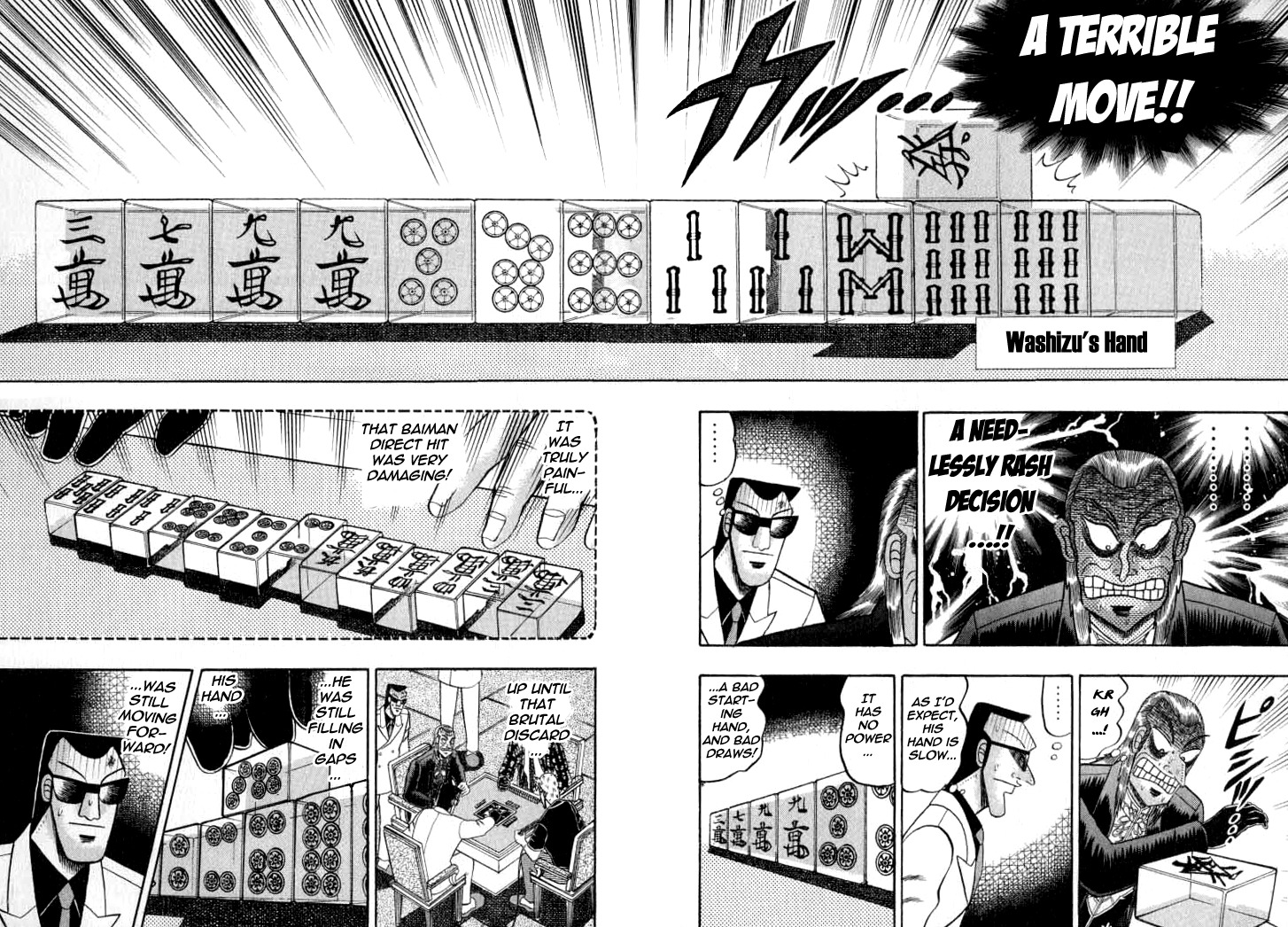 Akagi Chapter 132 page 12 - Chapter 132 : Rock Plate