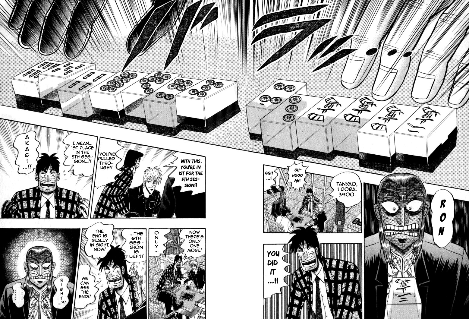 Akagi Chapter 132 page 21 - Chapter 132 : Rock Plate