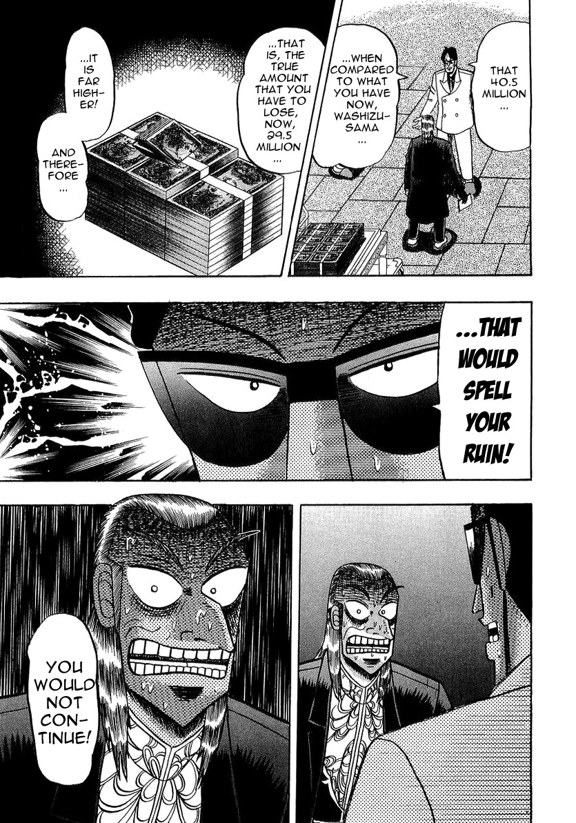 Akagi Chapter 136 page 13 - Chapter 136 : Failure