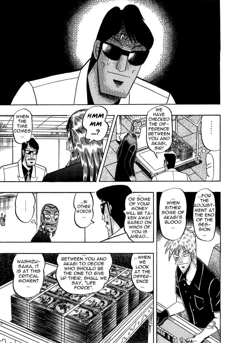 Akagi Chapter 136 page 5 - Chapter 136 : Failure
