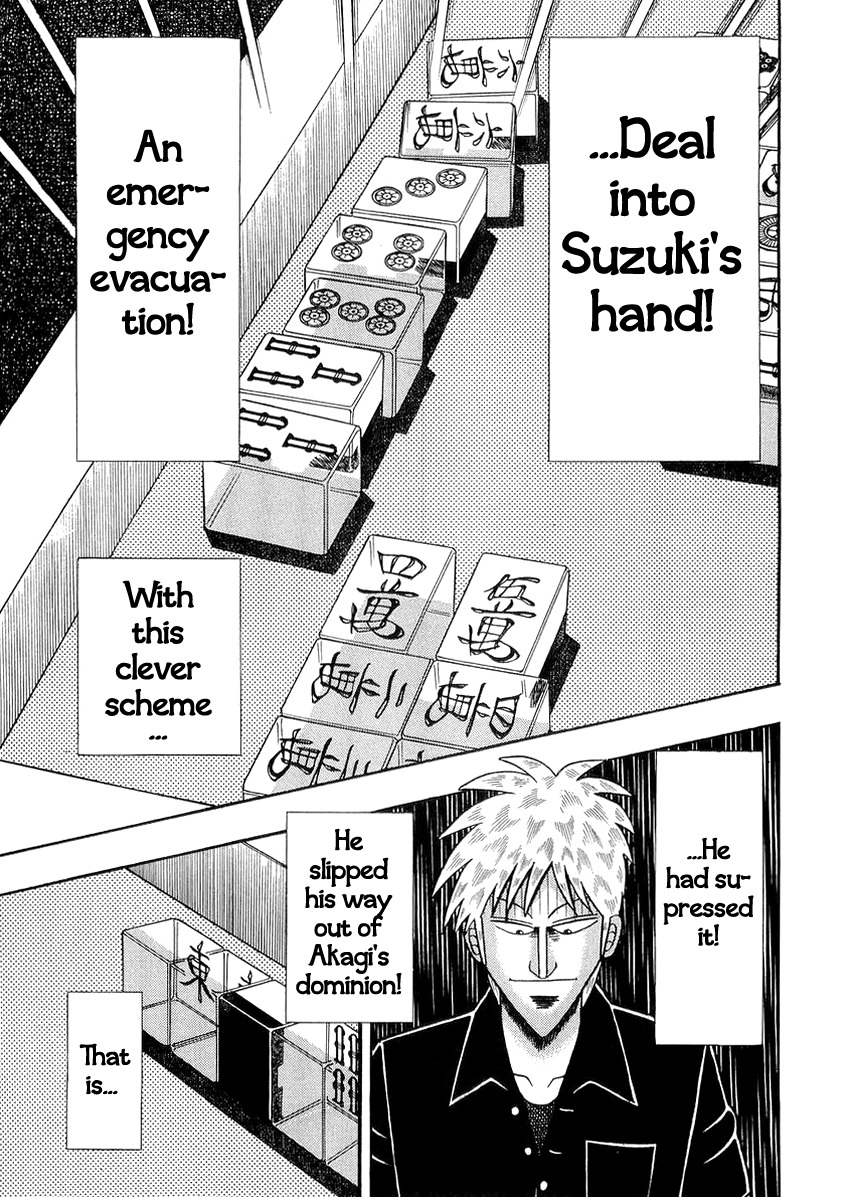 Akagi Chapter 139 page 20 - Chapter 139 : Escape