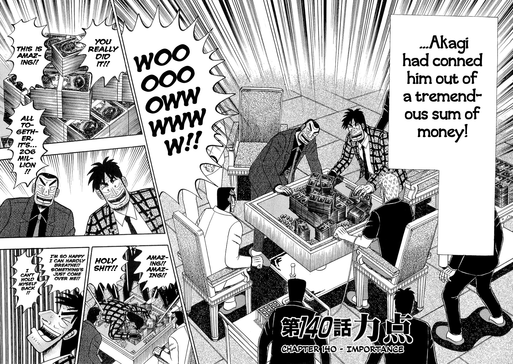 Akagi Chapter 140 page 2 - Chapter 140 : Importance