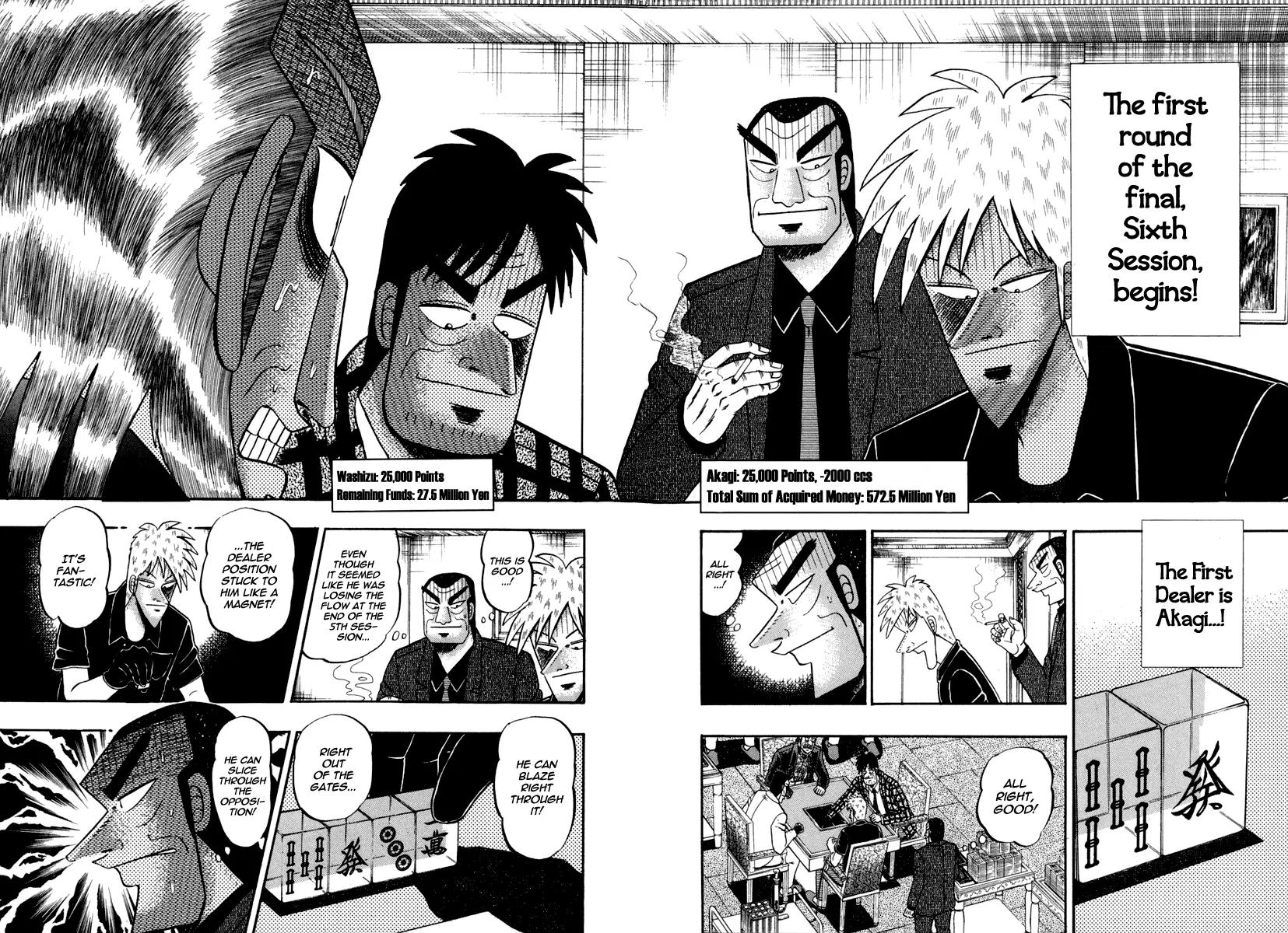 Akagi Chapter 143 page 8 - Chapter 143: First Dealer