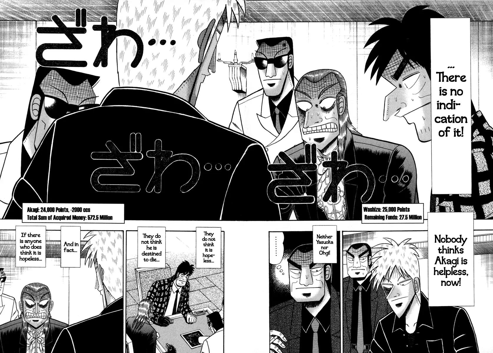 Akagi Chapter 144 page 2 - Chapter 144: Malicious