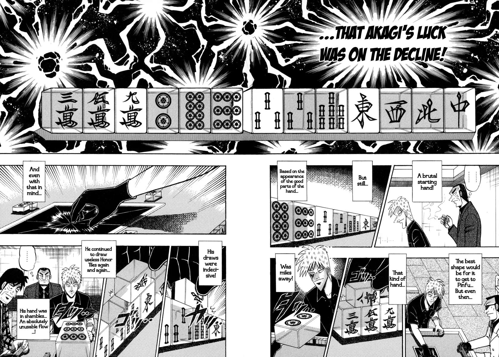 Akagi Chapter 145 page 5 - Chapter 145: Mistake