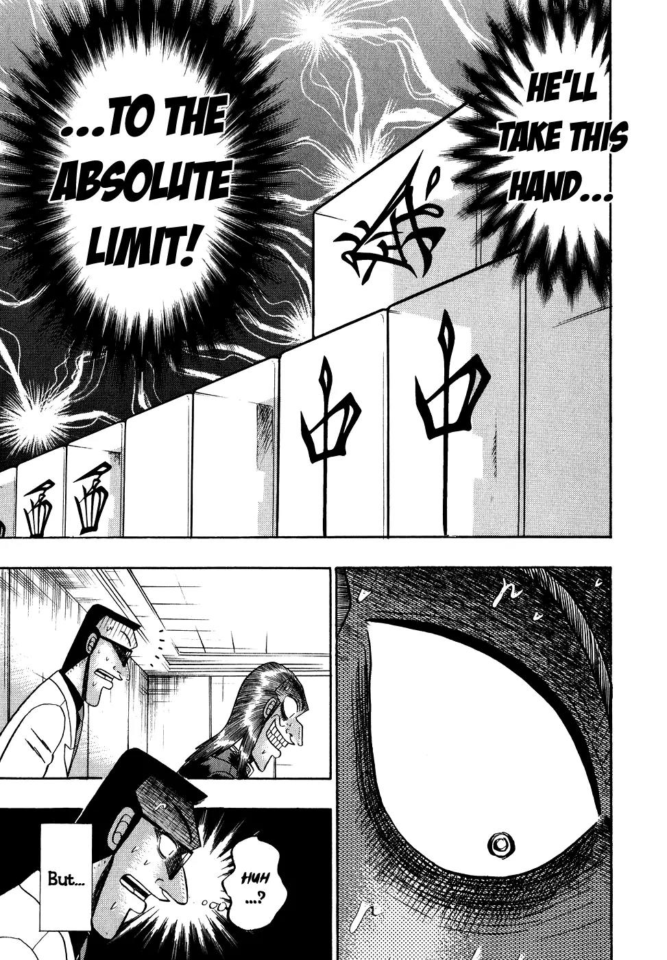 Akagi Chapter 152 page 11 - Chapter 152: The Limit