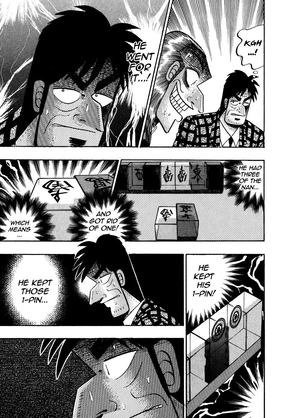 Akagi Chapter 152 page 13 - Chapter 152: The Limit