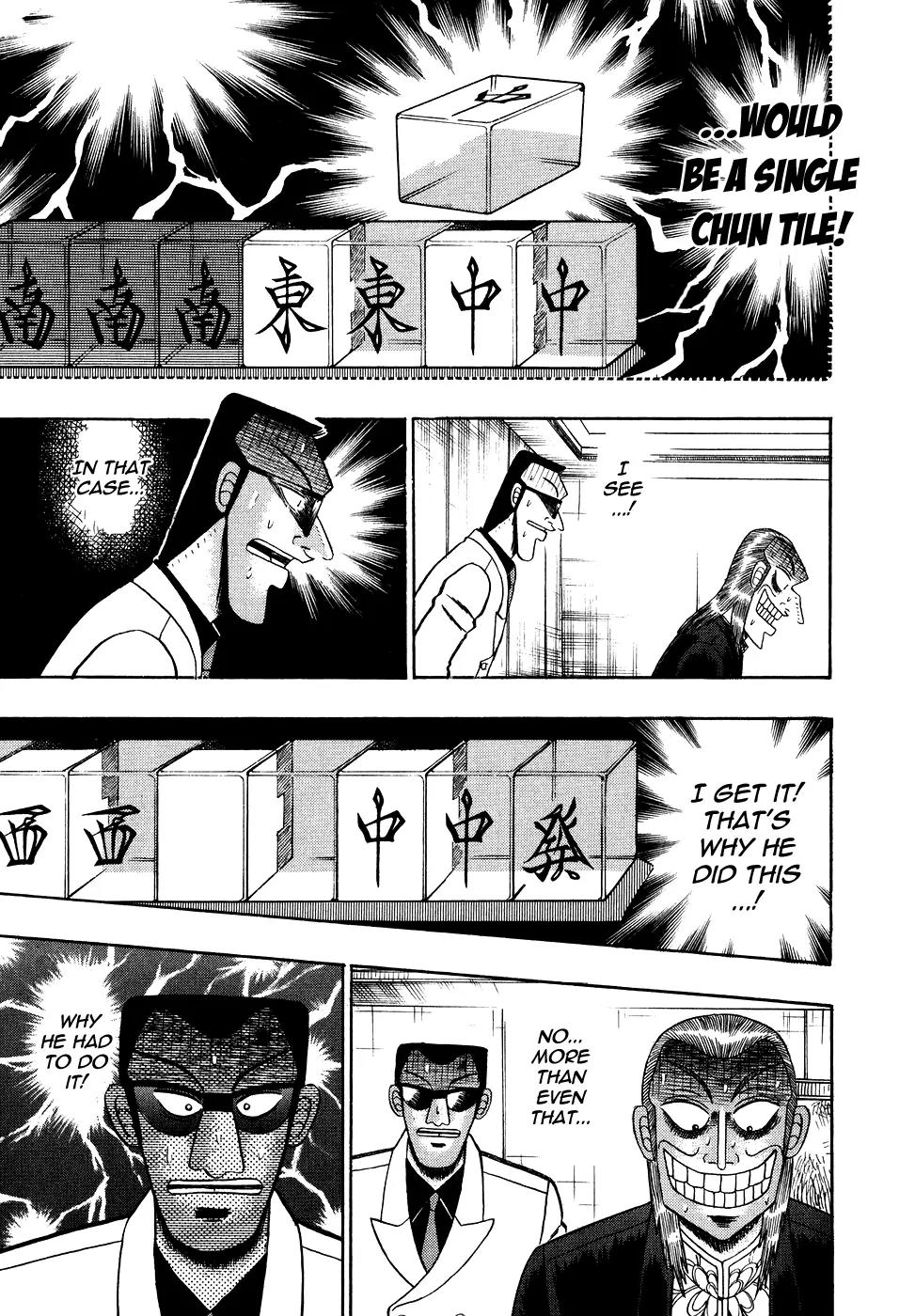 Akagi Chapter 152 page 18 - Chapter 152: The Limit
