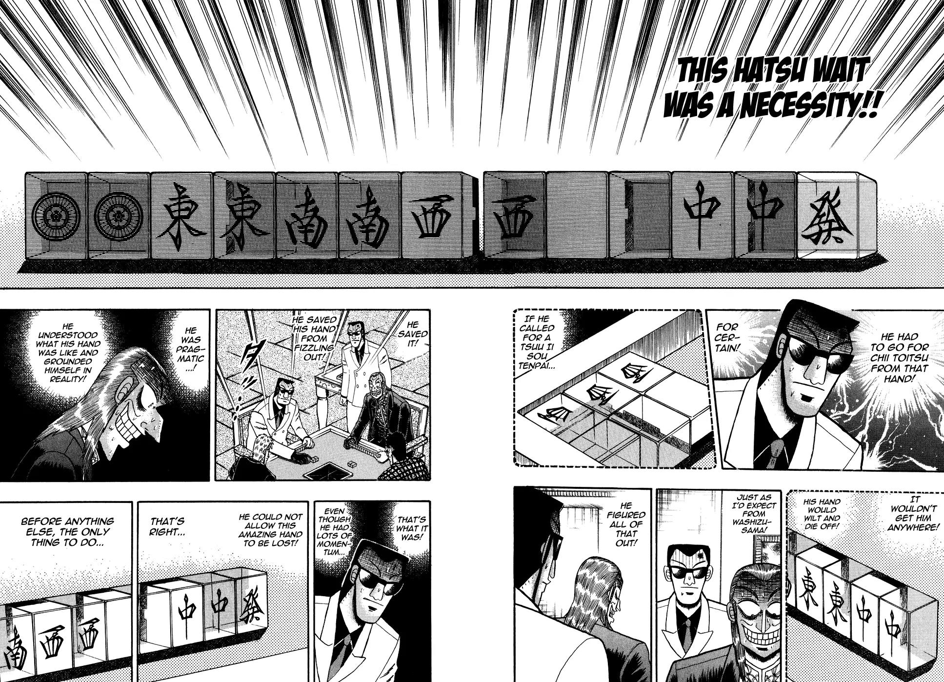 Akagi Chapter 152 page 19 - Chapter 152: The Limit