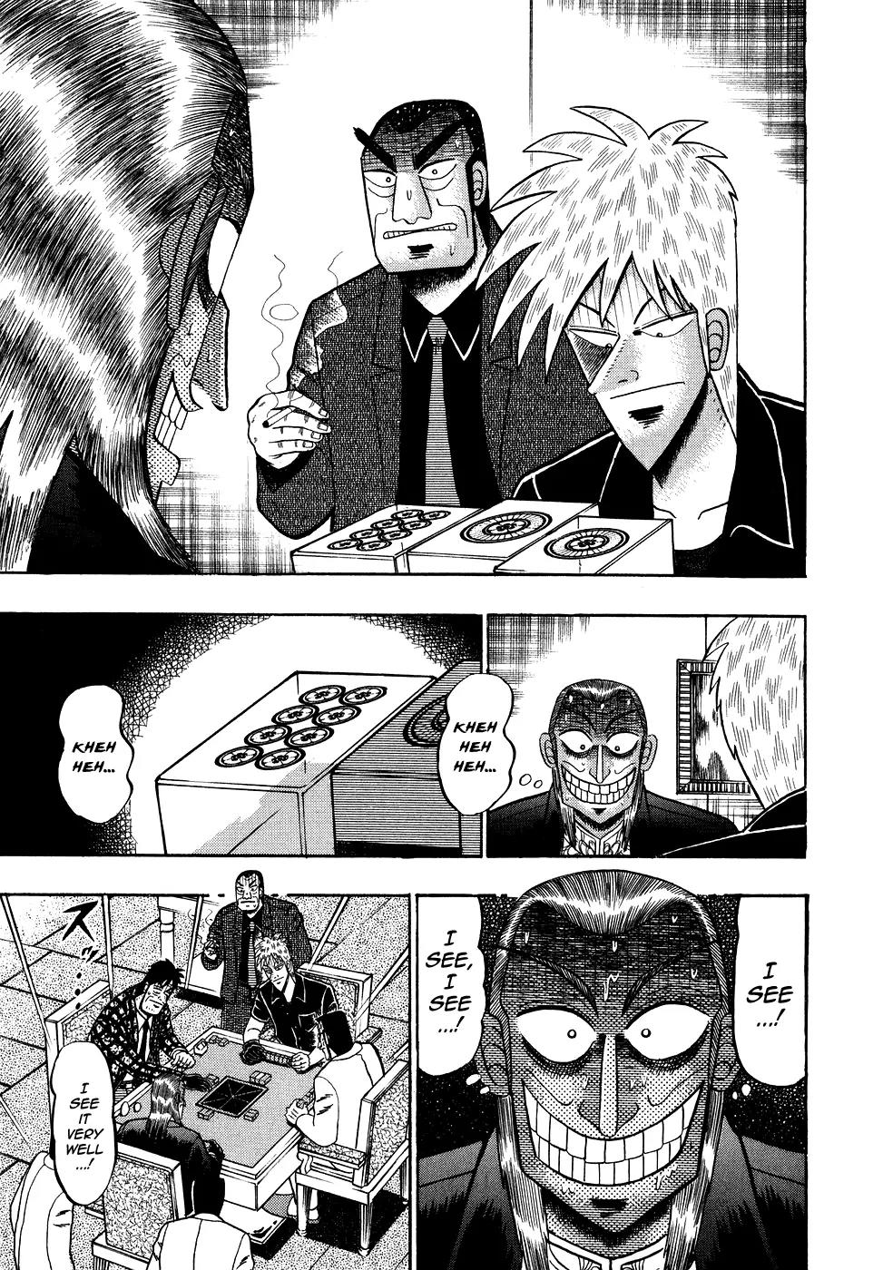 Akagi Chapter 152 page 21 - Chapter 152: The Limit