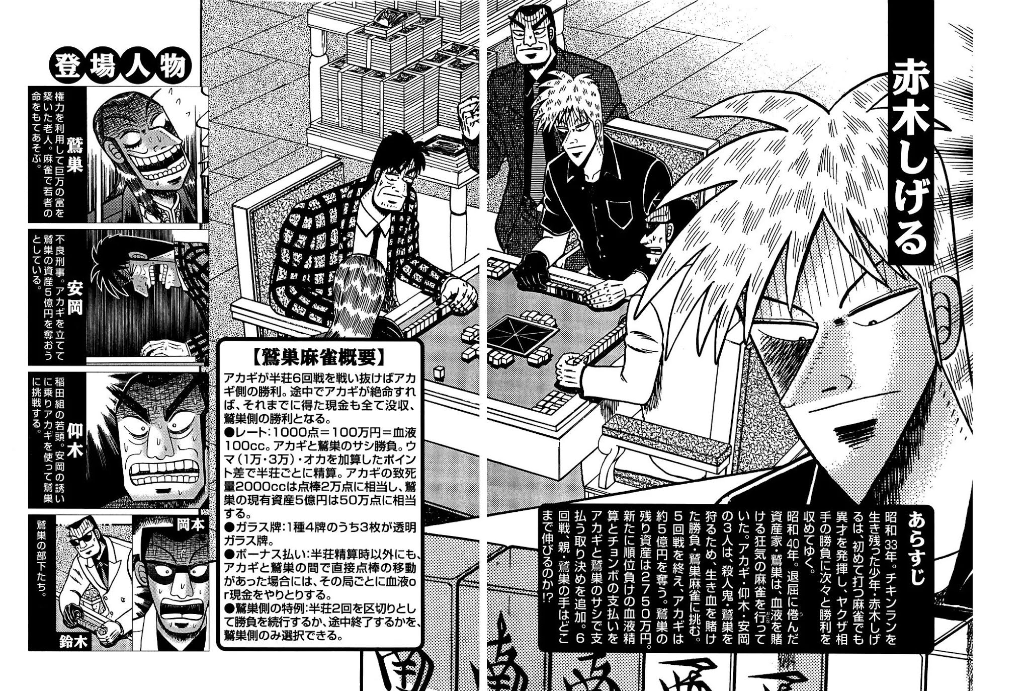 Akagi Chapter 152 page 5 - Chapter 152: The Limit