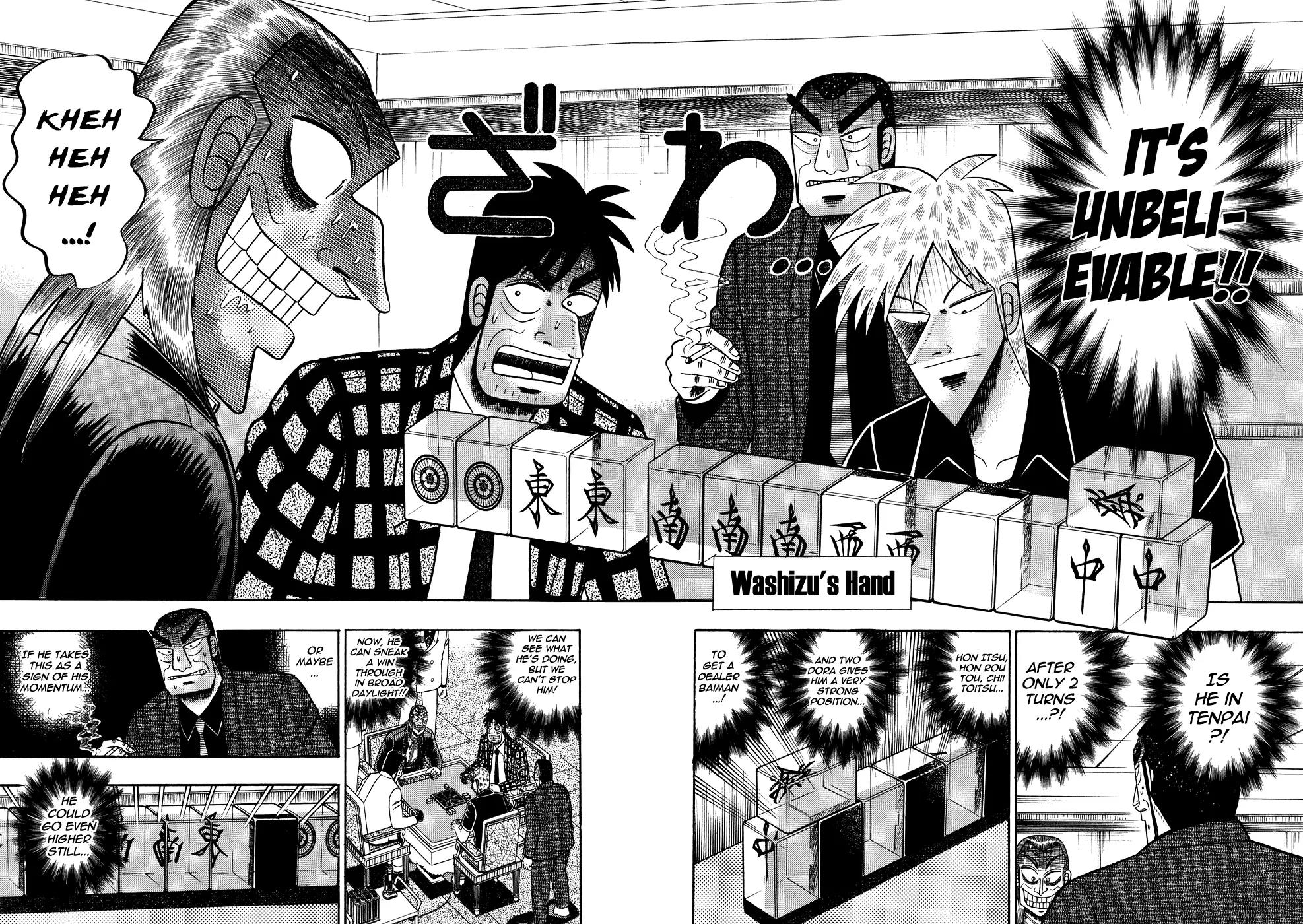 Akagi Chapter 152 page 8 - Chapter 152: The Limit