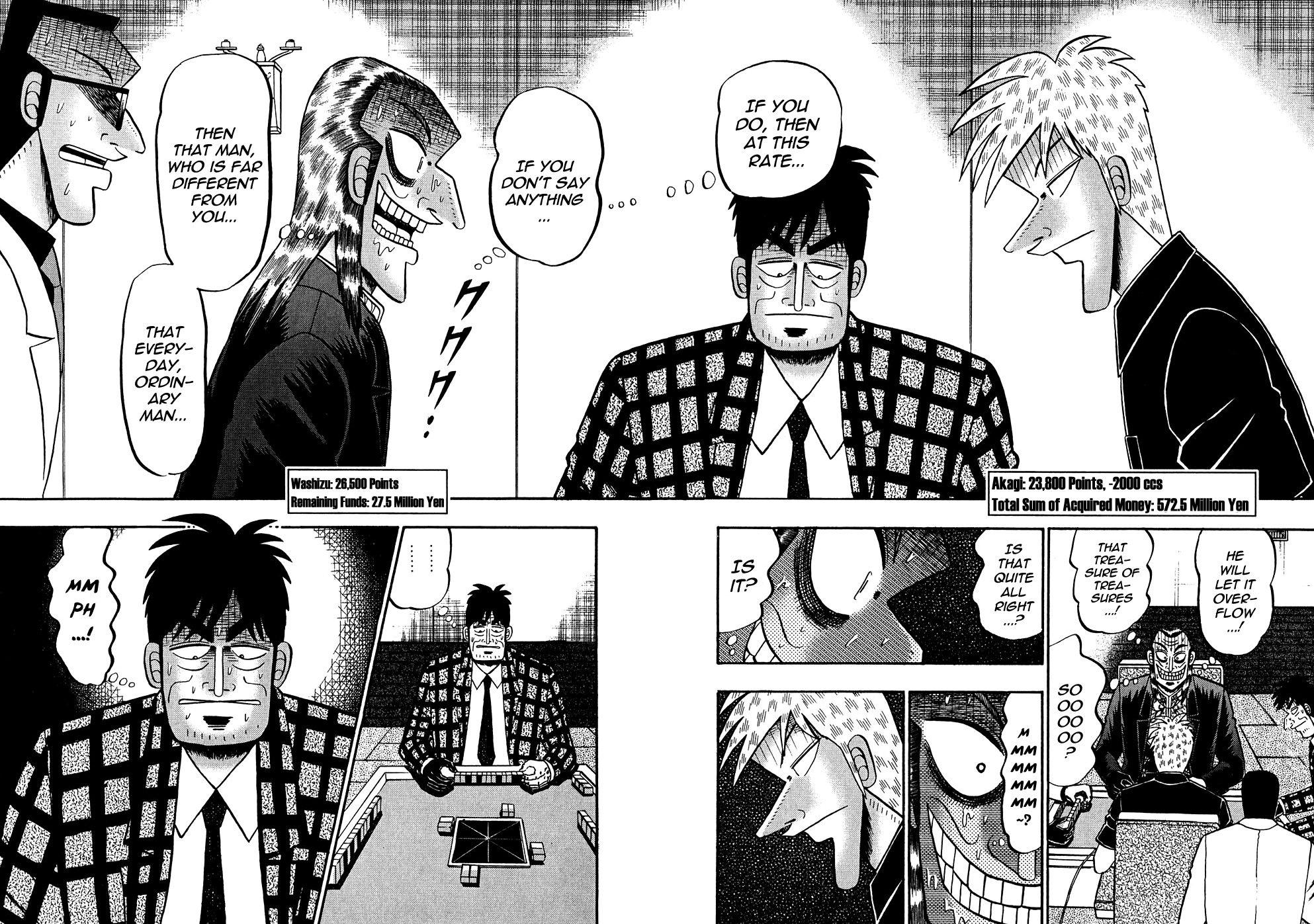 Akagi Chapter 153 page 2 - Chapter 153 : Weak Point