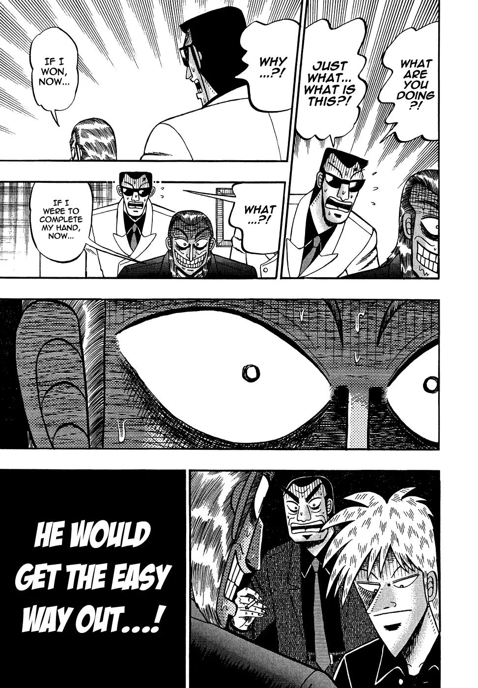 Akagi Chapter 154 page 18 - Chapter 154: Automatically