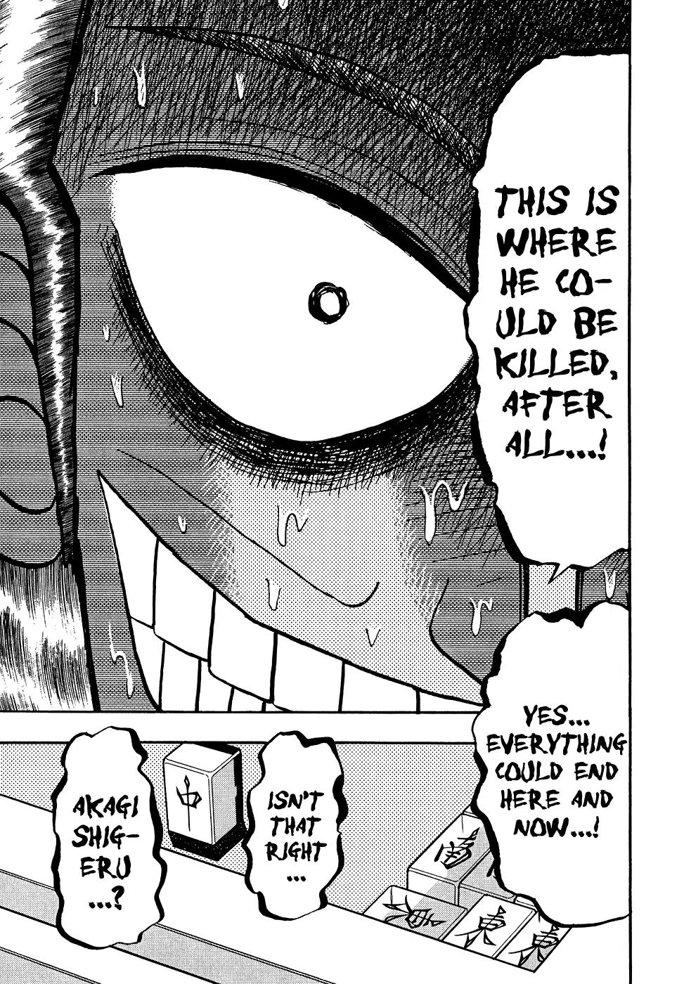 Akagi Chapter 154 page 20 - Chapter 154: Automatically