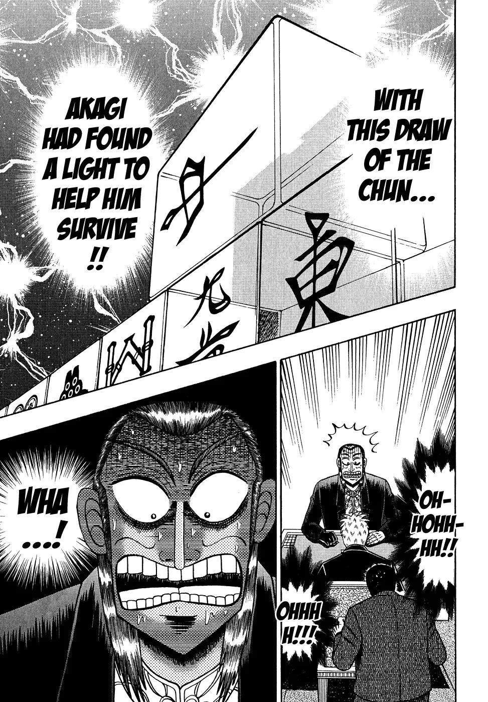 Akagi Chapter 155 page 22 - Chapter 155: Abnormality