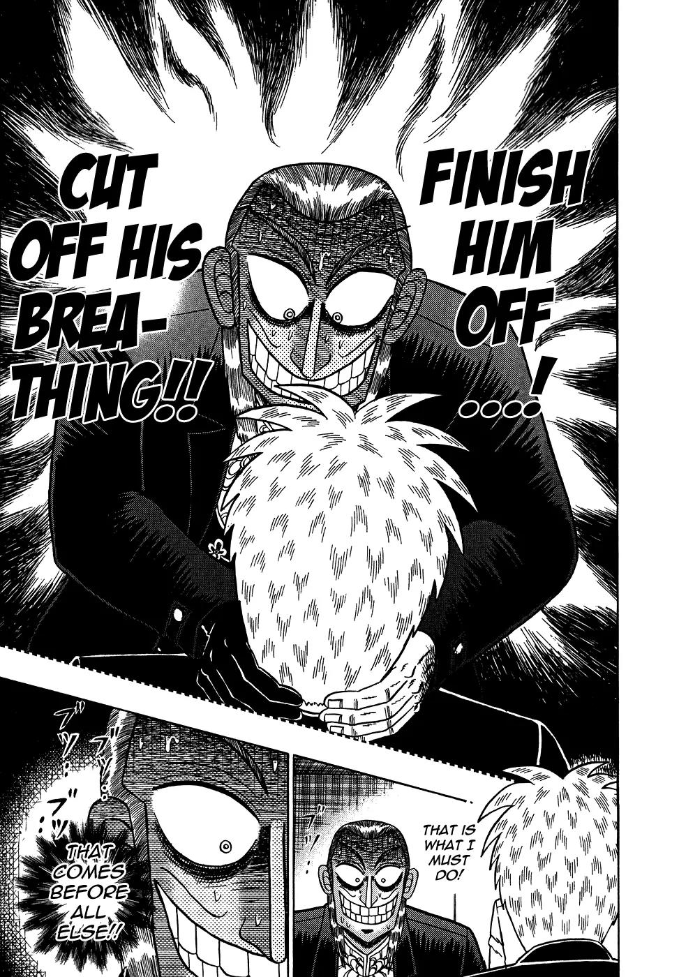 Akagi Chapter 155 page 8 - Chapter 155: Abnormality