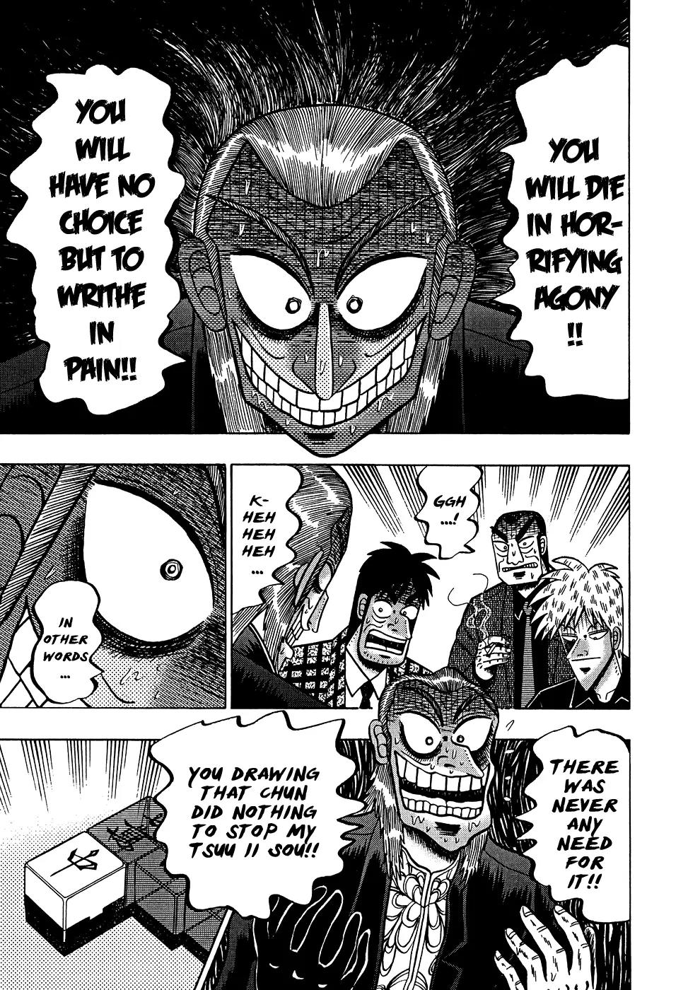 Akagi Chapter 157 page 15 - Chapter 157: Divine Protection