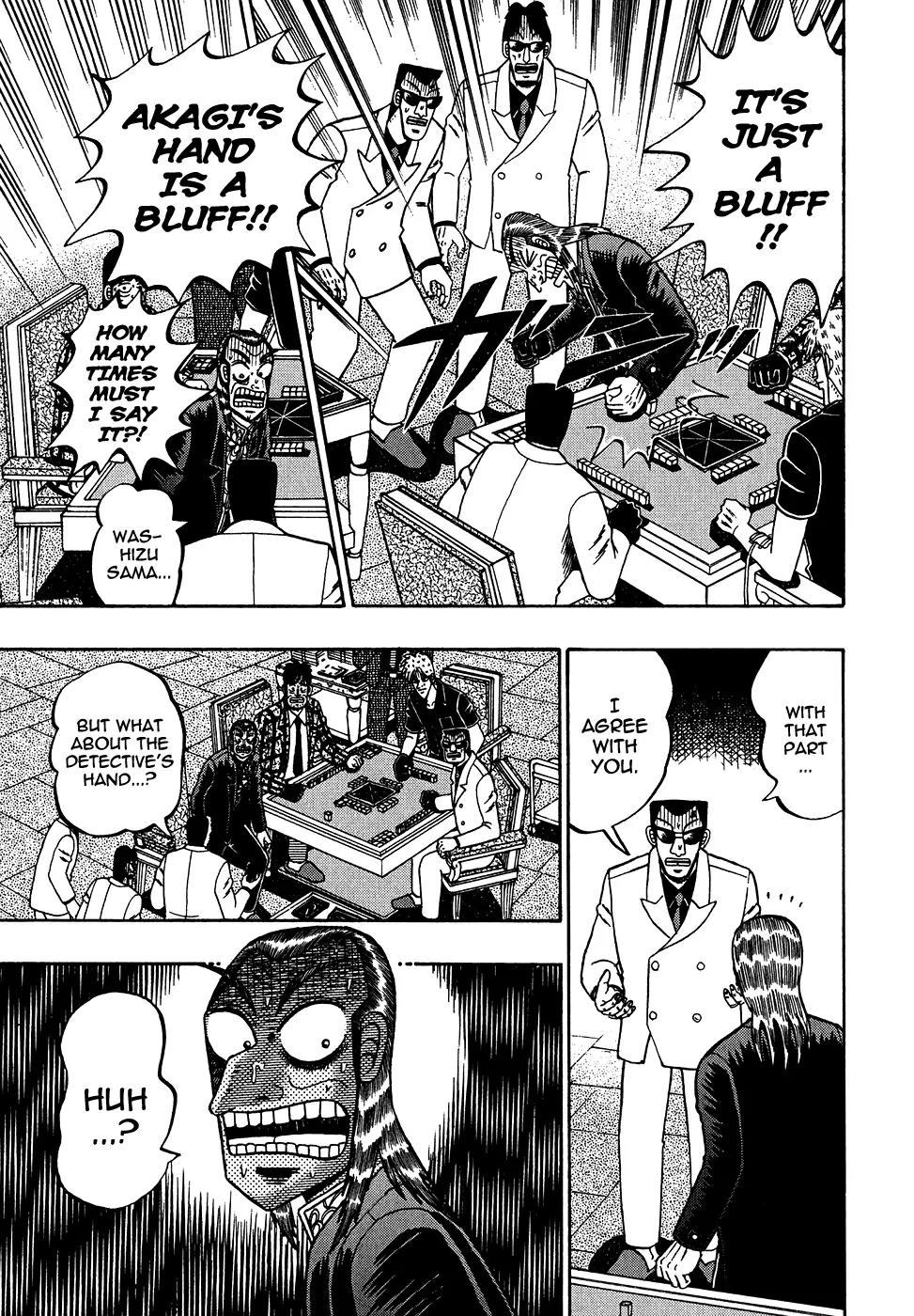 Akagi Chapter 158 page 15 - Chapter 158: Dust Cloud