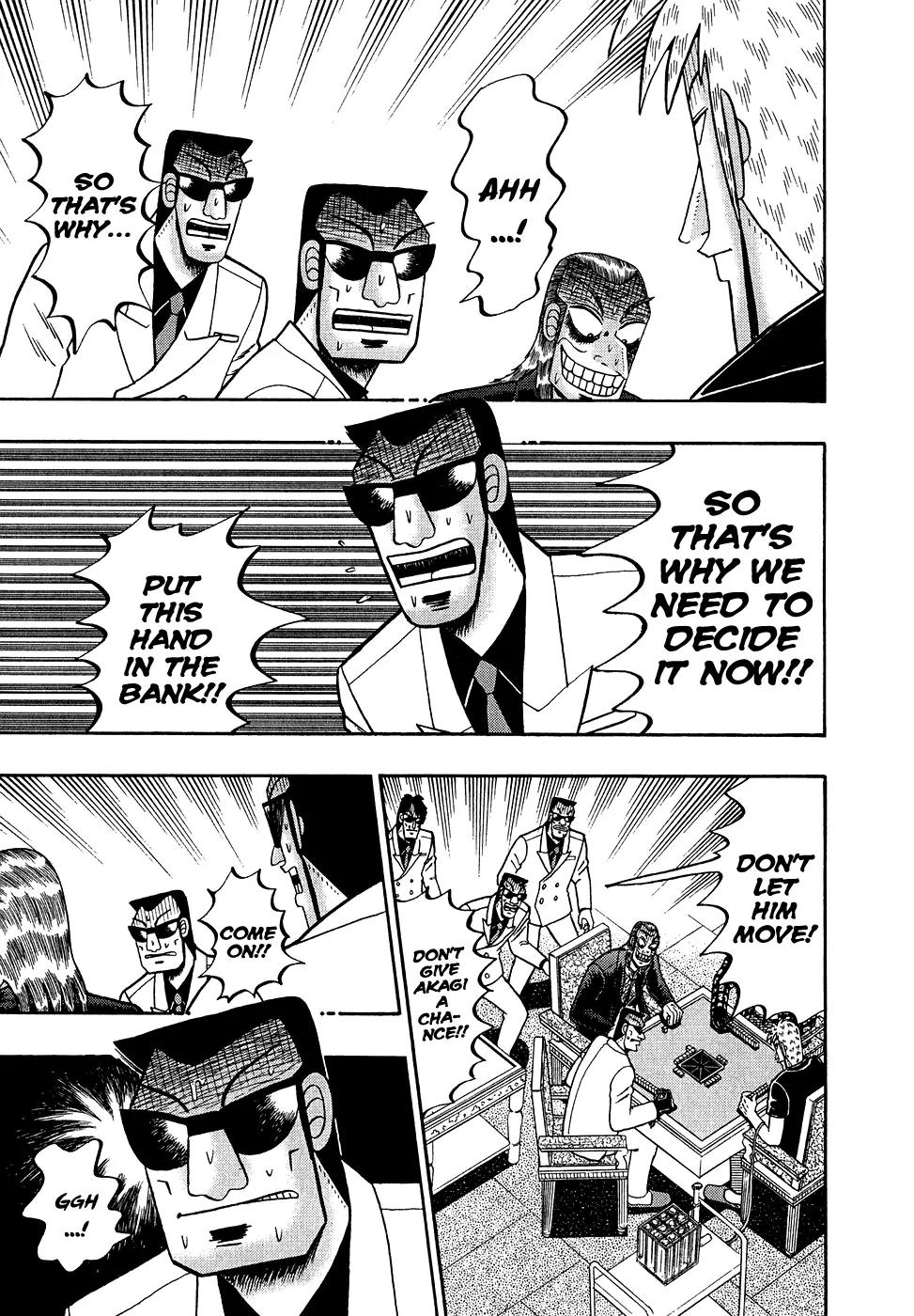 Akagi Chapter 160 page 5 - Chapter 160: Decision