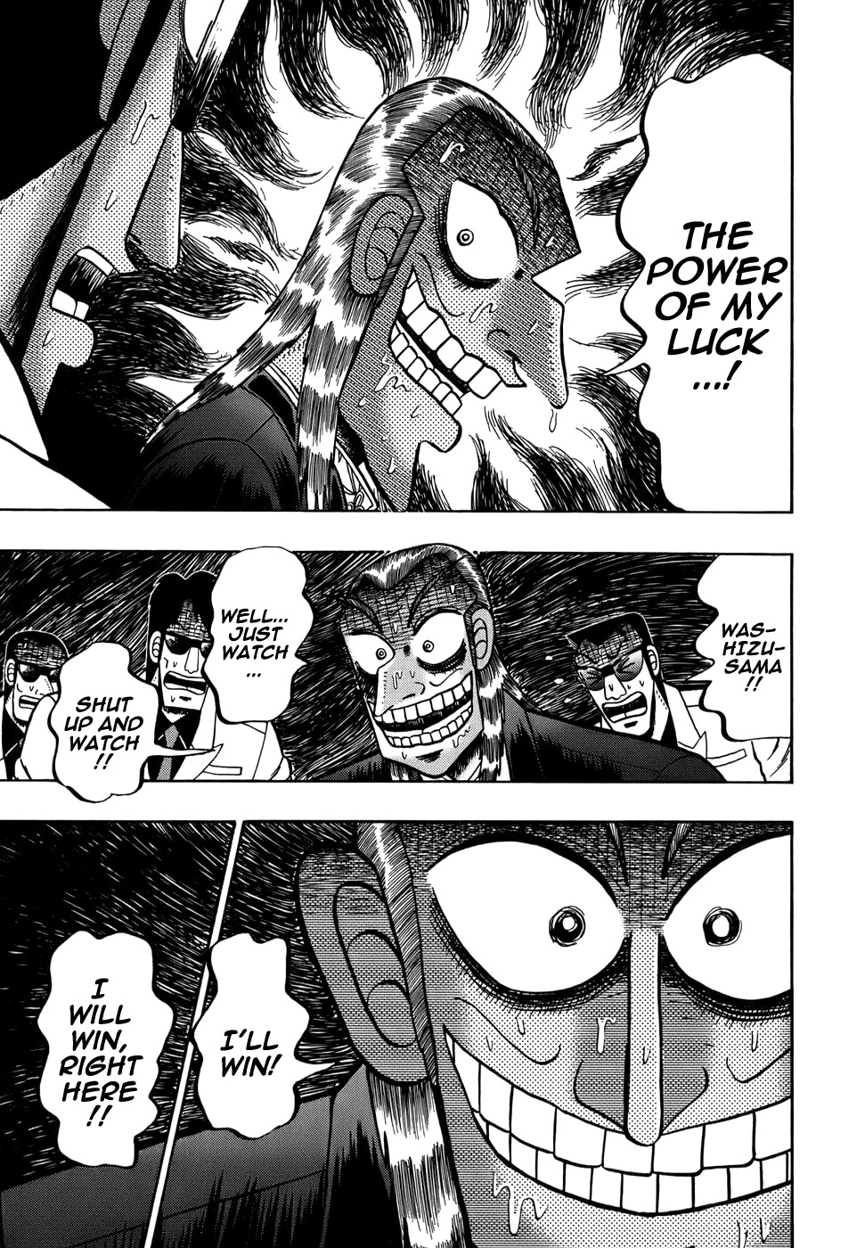 Akagi Chapter 161 page 11 - Chapter 161 : Divine Power