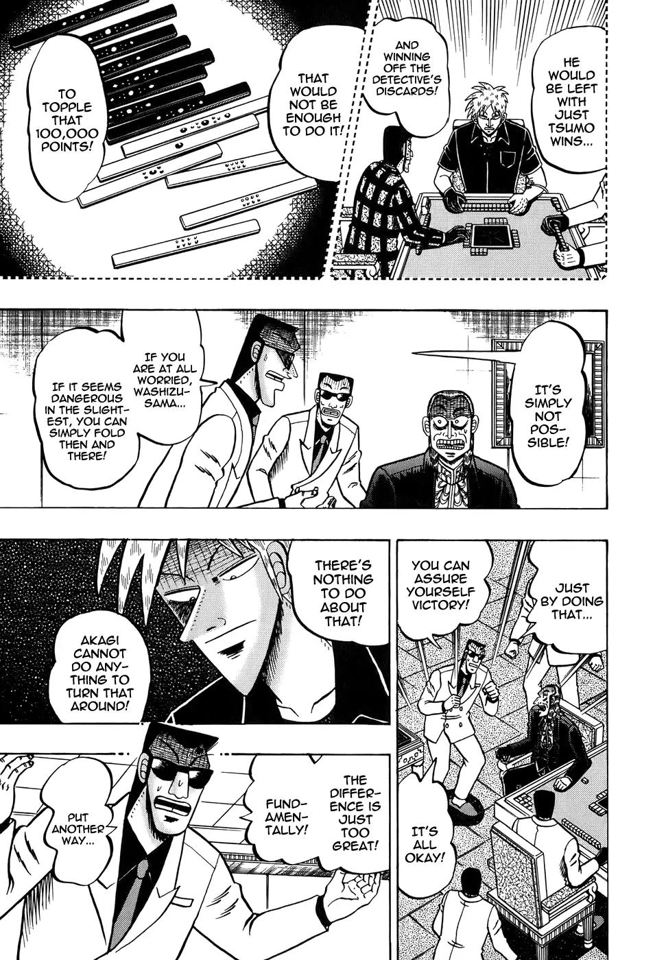 Akagi Chapter 163 page 16 - Chapter 163: Hundred-Thousand