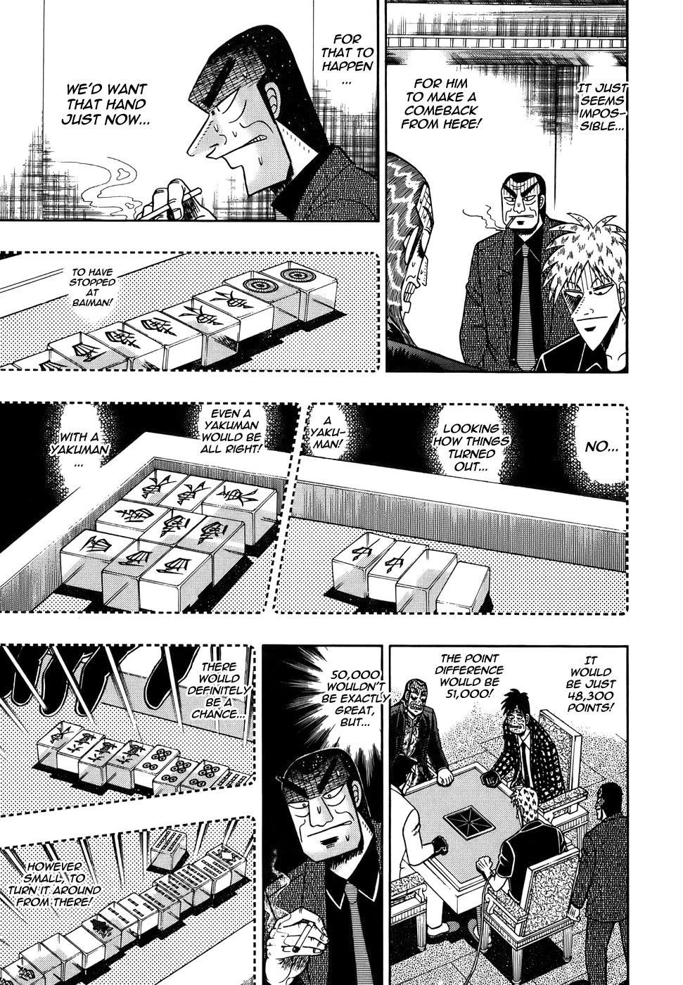 Akagi Chapter 164 page 7 - Chapter 164 : Continuity