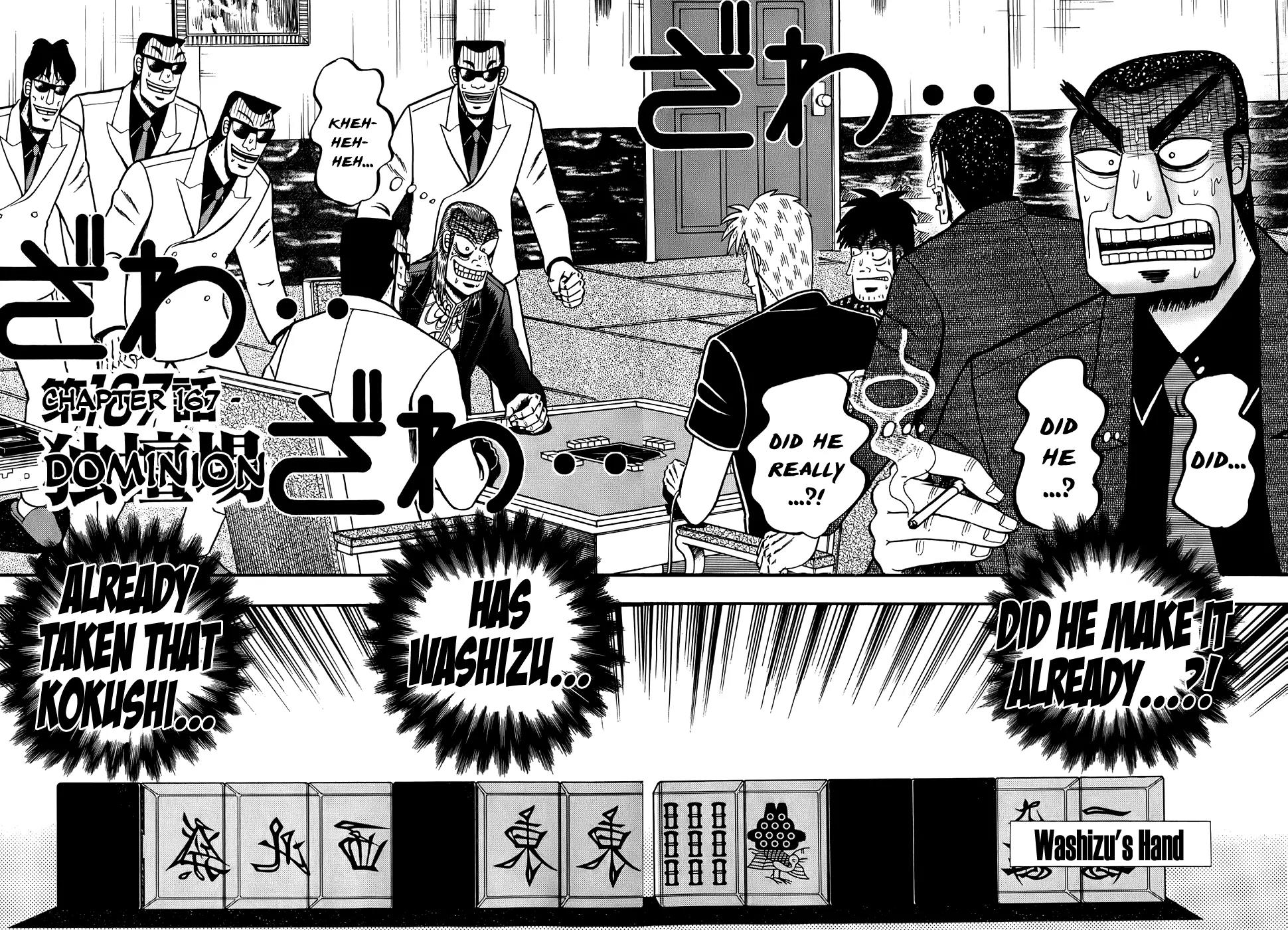Akagi Chapter 167 page 2 - Chapter 167: Dominion