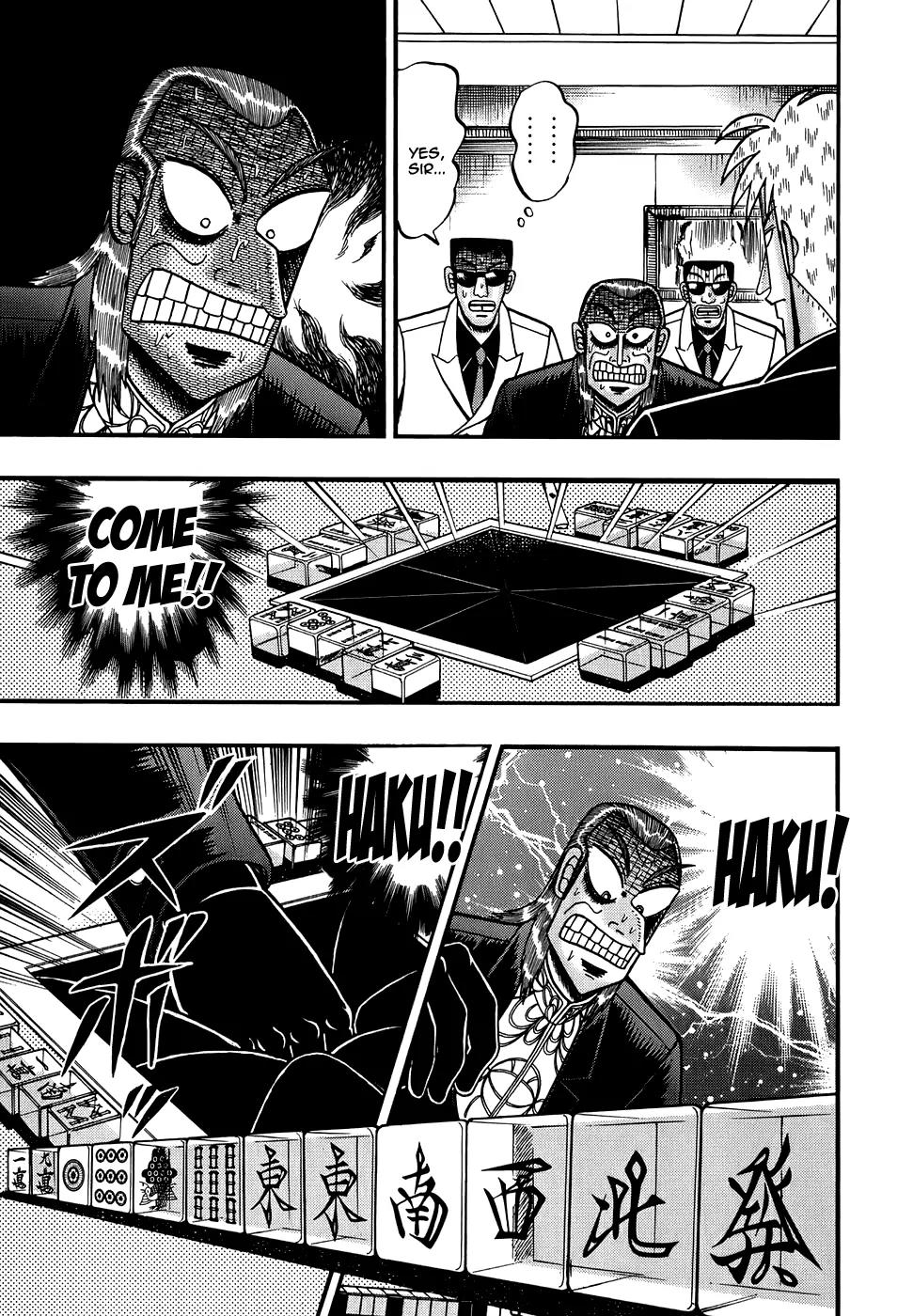 Akagi Chapter 168 page 10 - Chapter 168: Trapped