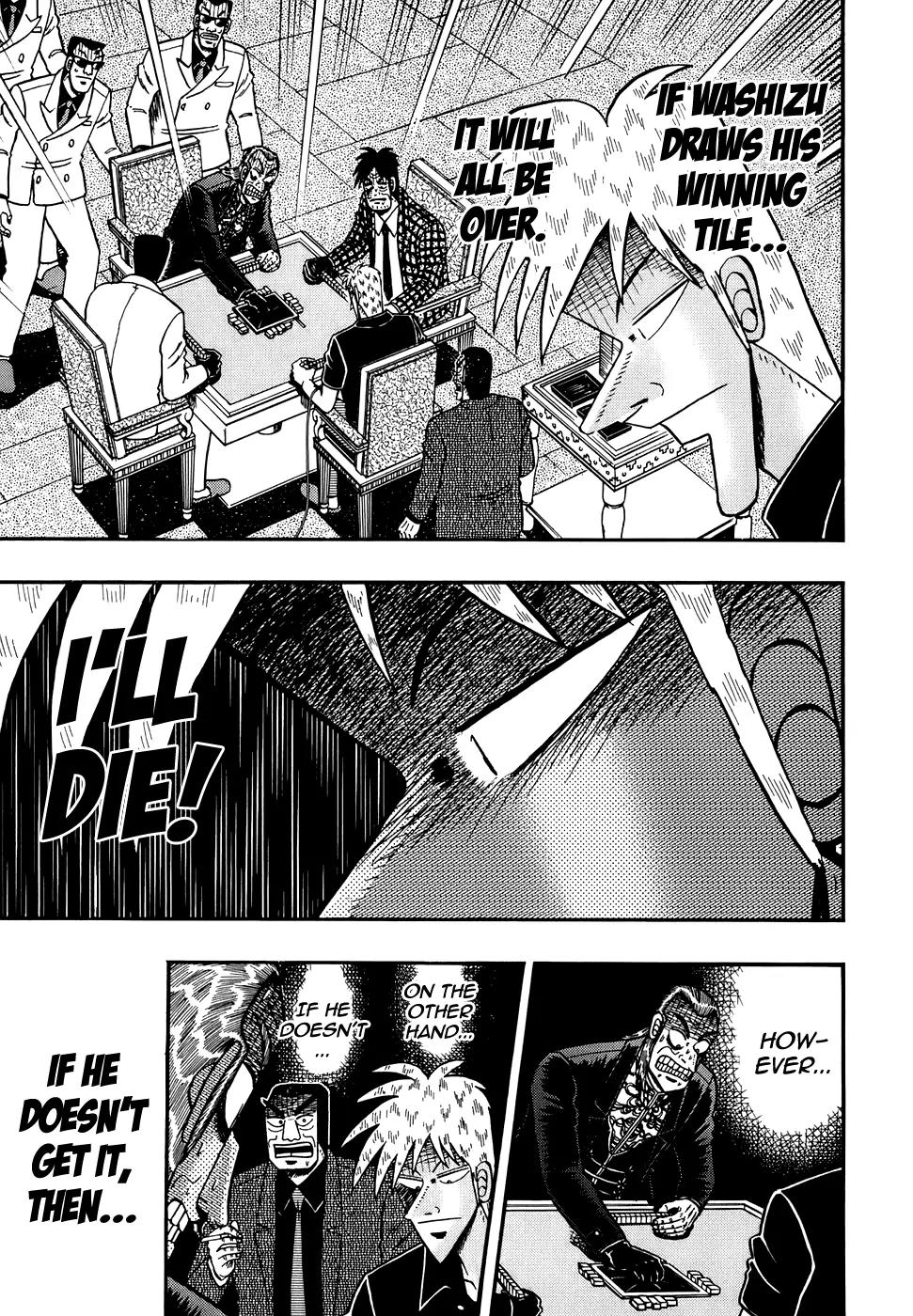 Akagi Chapter 168 page 12 - Chapter 168: Trapped
