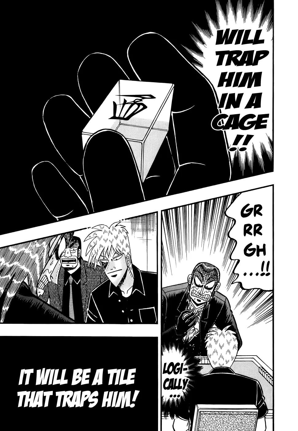 Akagi Chapter 168 page 14 - Chapter 168: Trapped