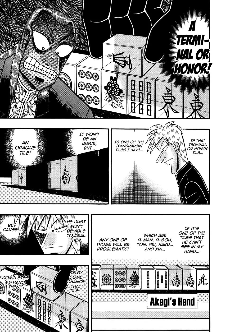 Akagi Chapter 168 page 16 - Chapter 168: Trapped
