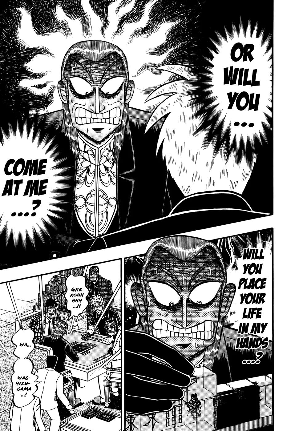 Akagi Chapter 168 page 19 - Chapter 168: Trapped