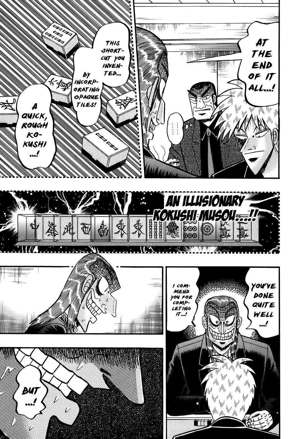 Akagi Chapter 168 page 23 - Chapter 168: Trapped