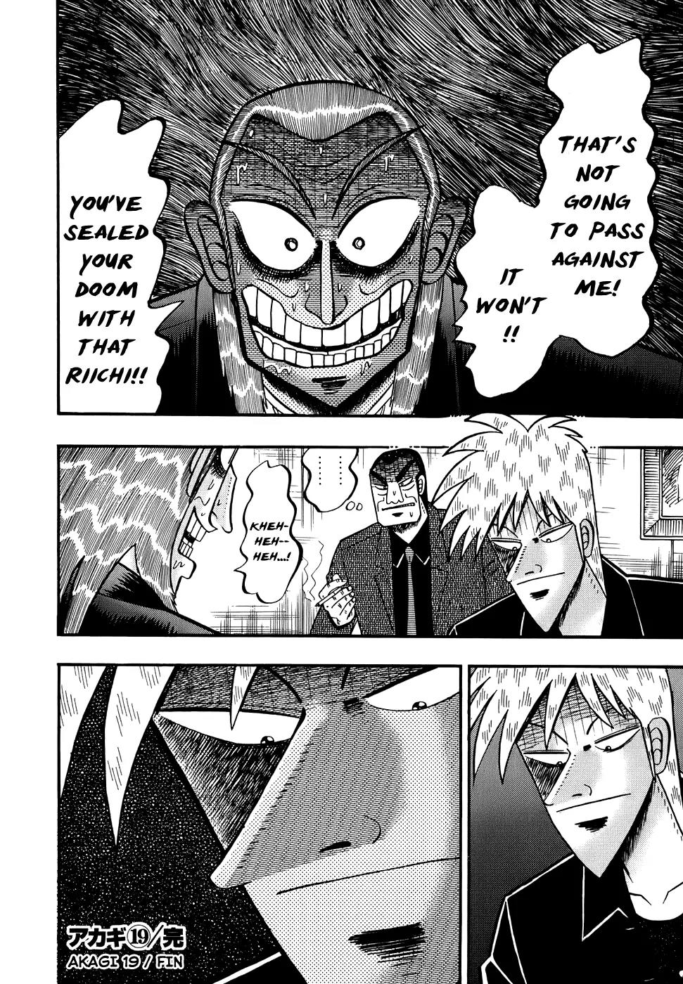 Akagi Chapter 168 page 24 - Chapter 168: Trapped